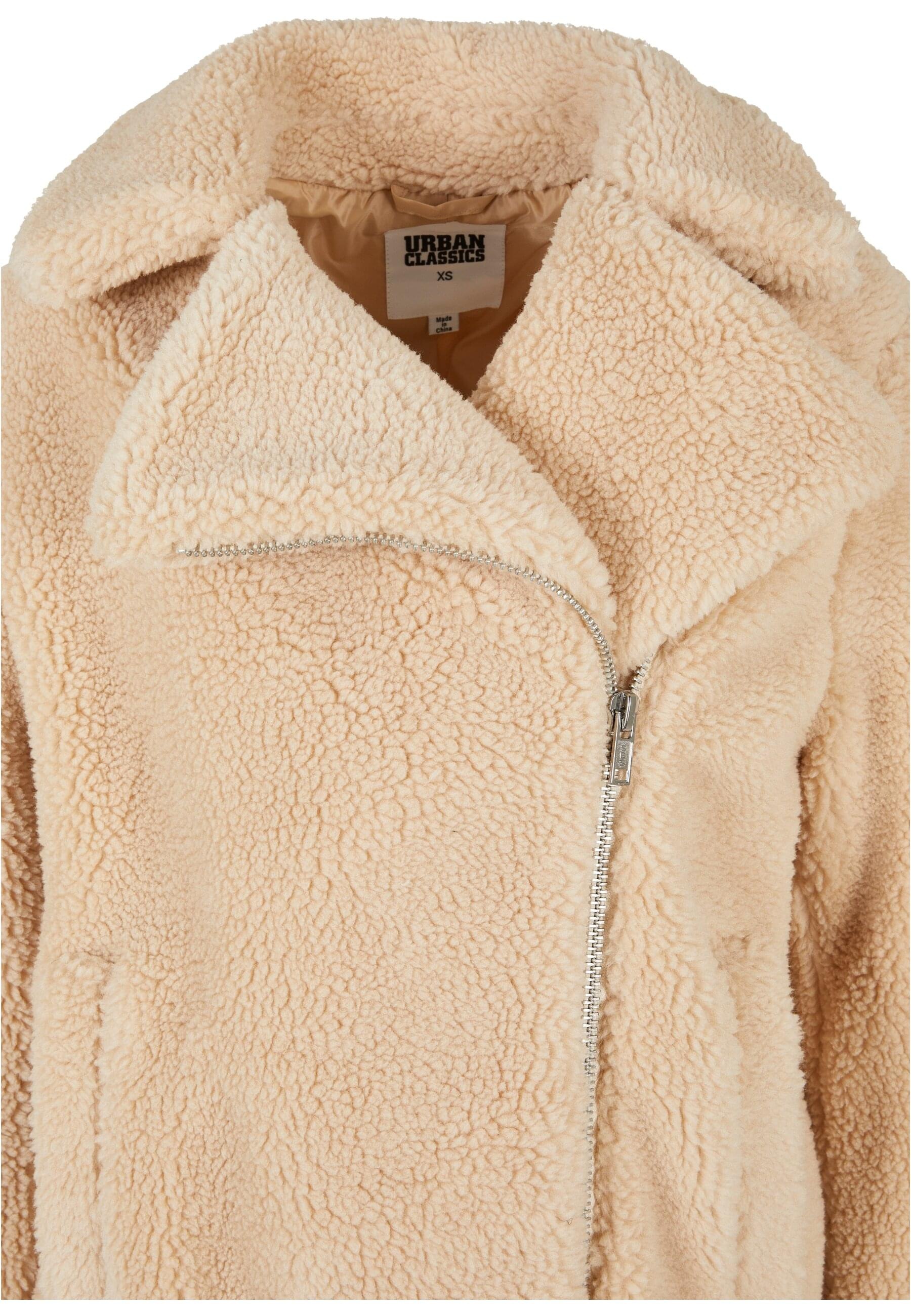 Thumbnail - URBAN CLASSICS Winterjacke "Urban Classics Damen Ladies Sherpa Biker Jacket" 1 Stk. tlg. ohne Kapuze