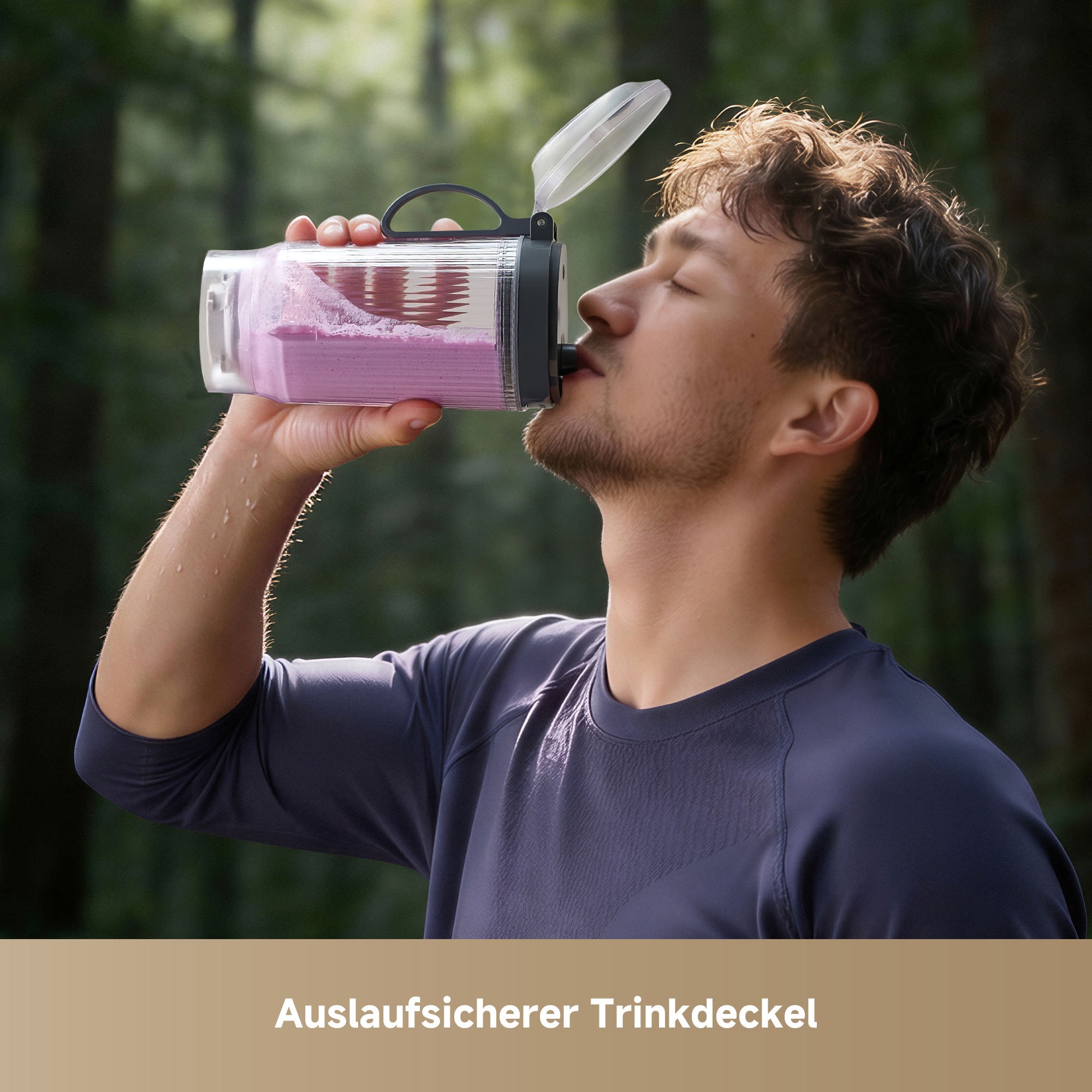 Dreame Akku-Smoothie-Maker »PortFresh Portable Blender« 120 W USB-C, Akku, kompakt, mobil