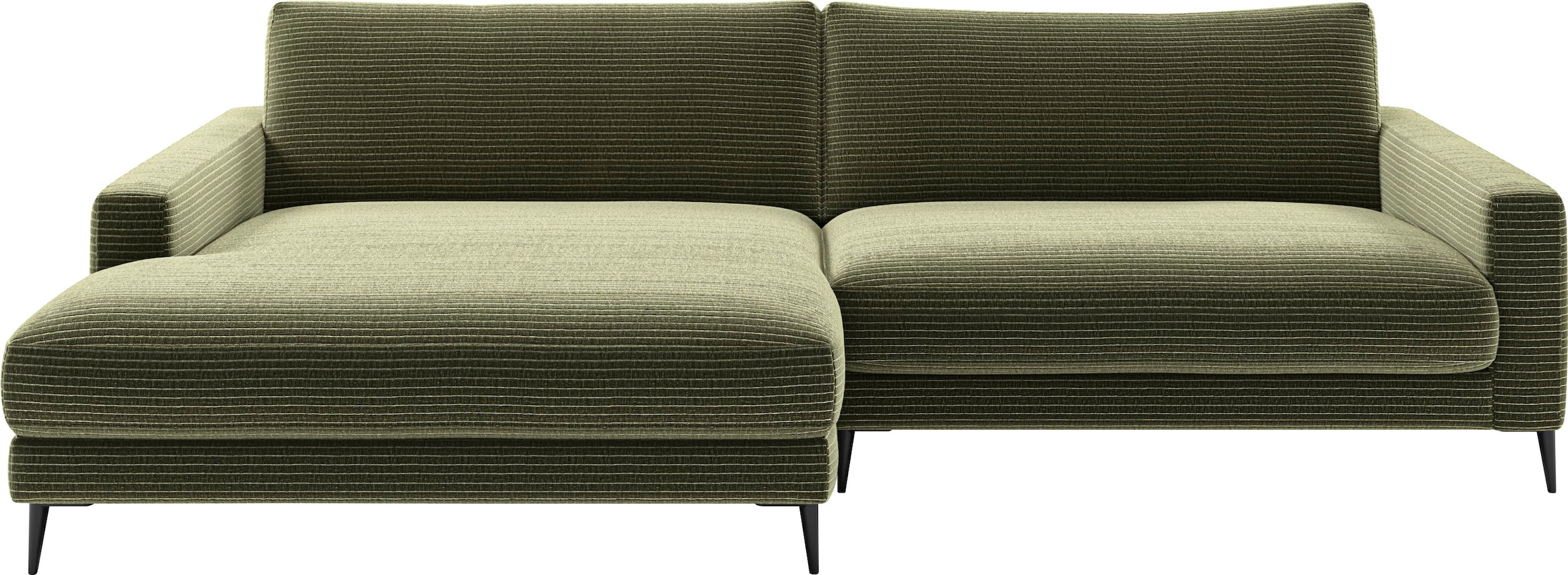 Home affaire Ecksofa "Downtown, B/T/H: 272/190/84 cm L-Form" weicher Sitzko günstig online kaufen