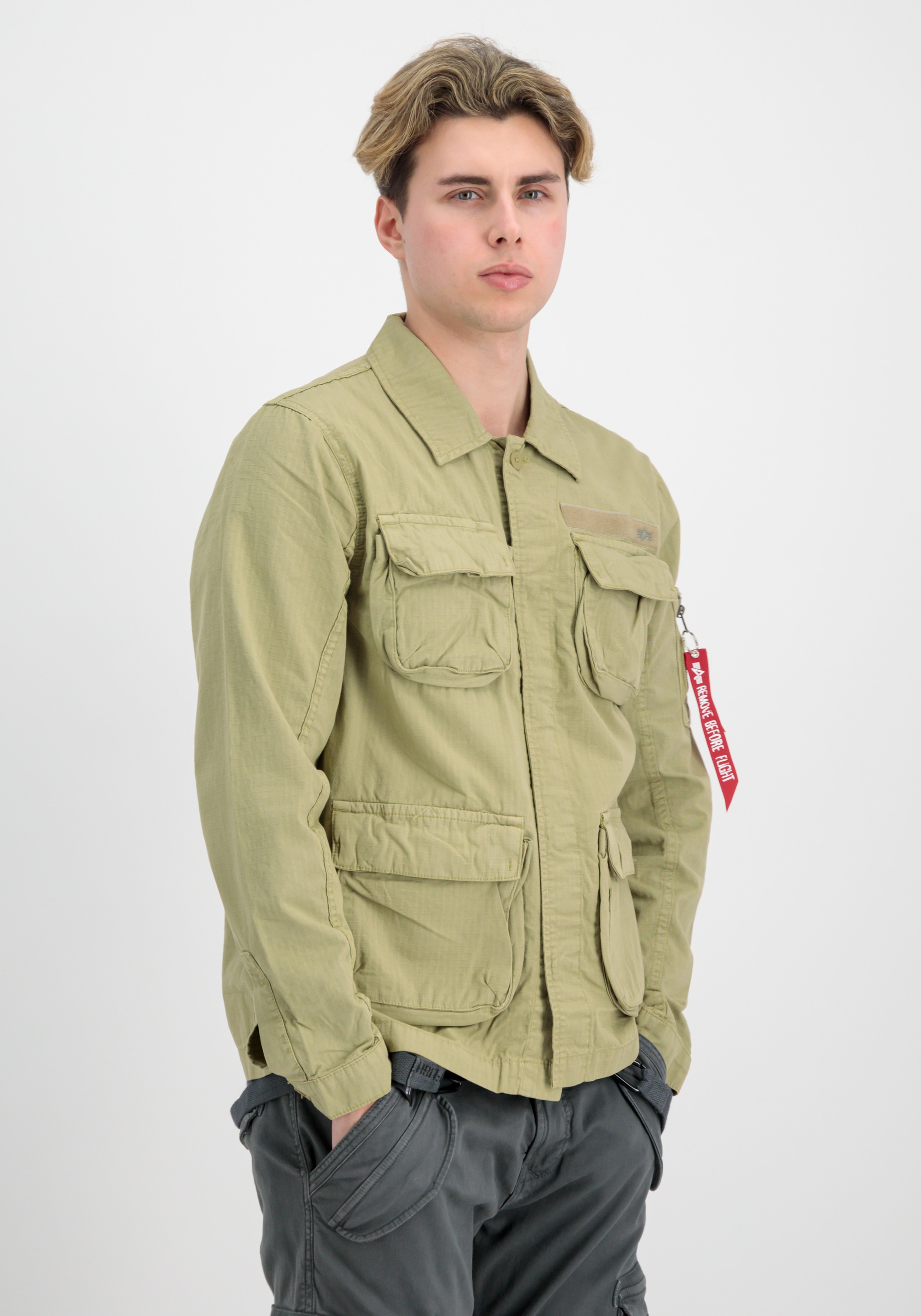 Alpha Industries Hemdjacke "Alpha Industries Men - Overshirts Ripstop Cargo günstig online kaufen