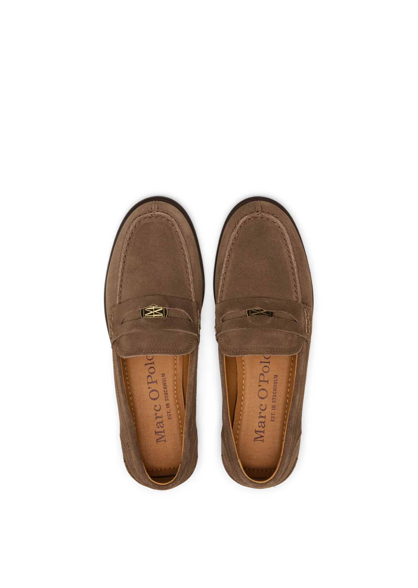 Marc O'Polo Loafer »aus geöltem Veloursleder«