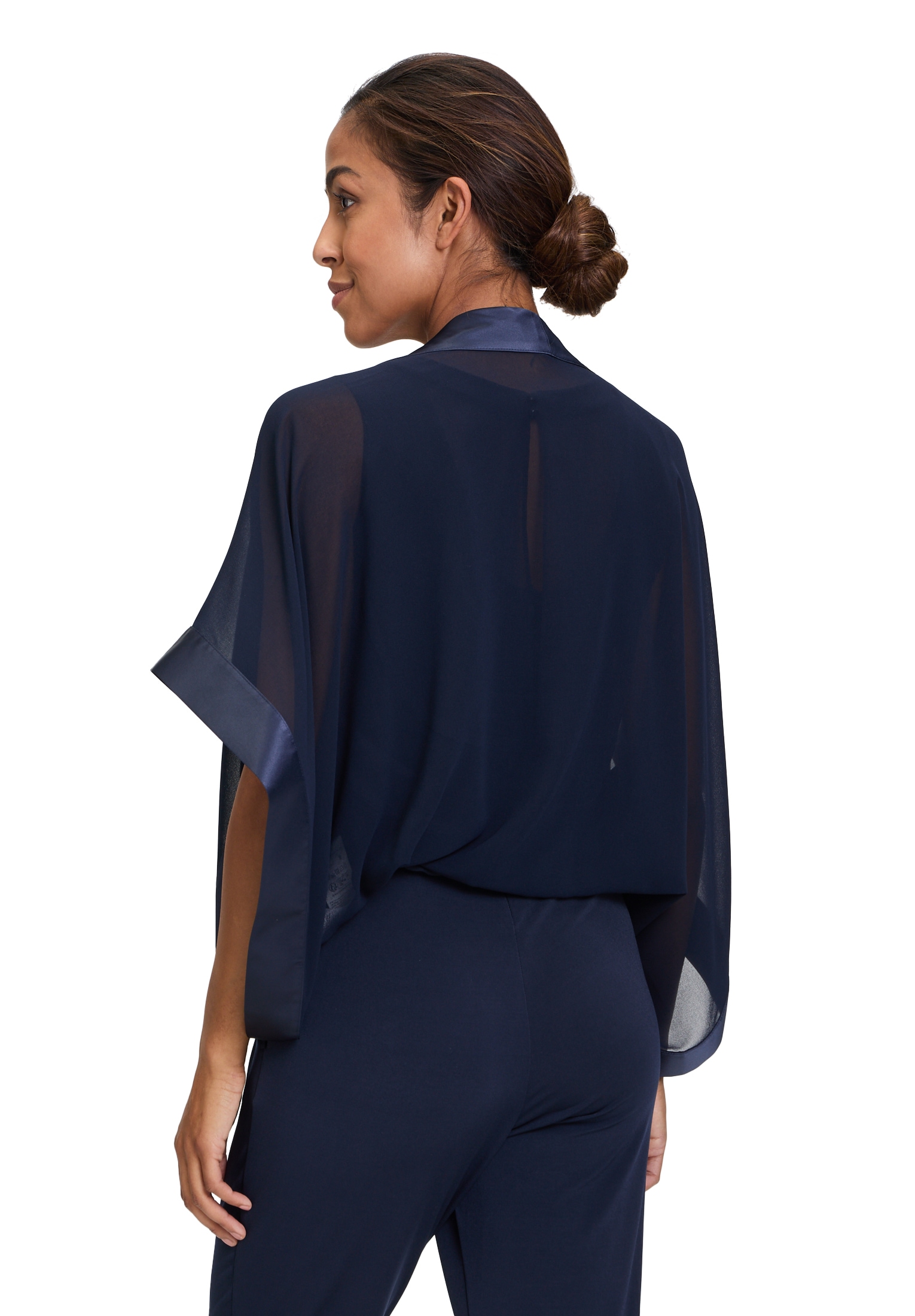 Vera Mont Bolerojacke »Vera Mont Chiffonstola mit 3/4 Arm«, ohne Kapuze