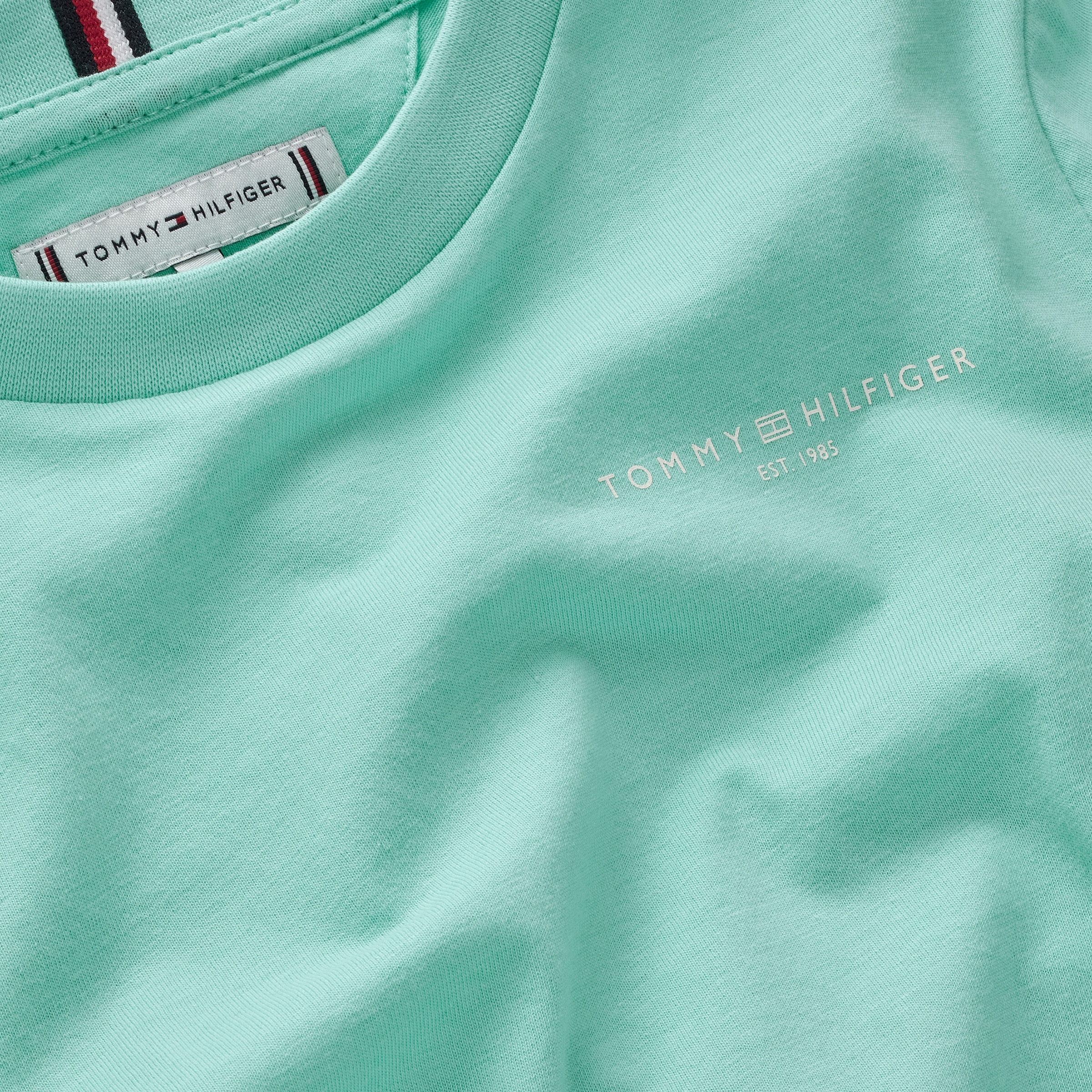 Tommy Hilfiger T-Shirt »MINI CORP T-SHIRT«, in Unifarbe