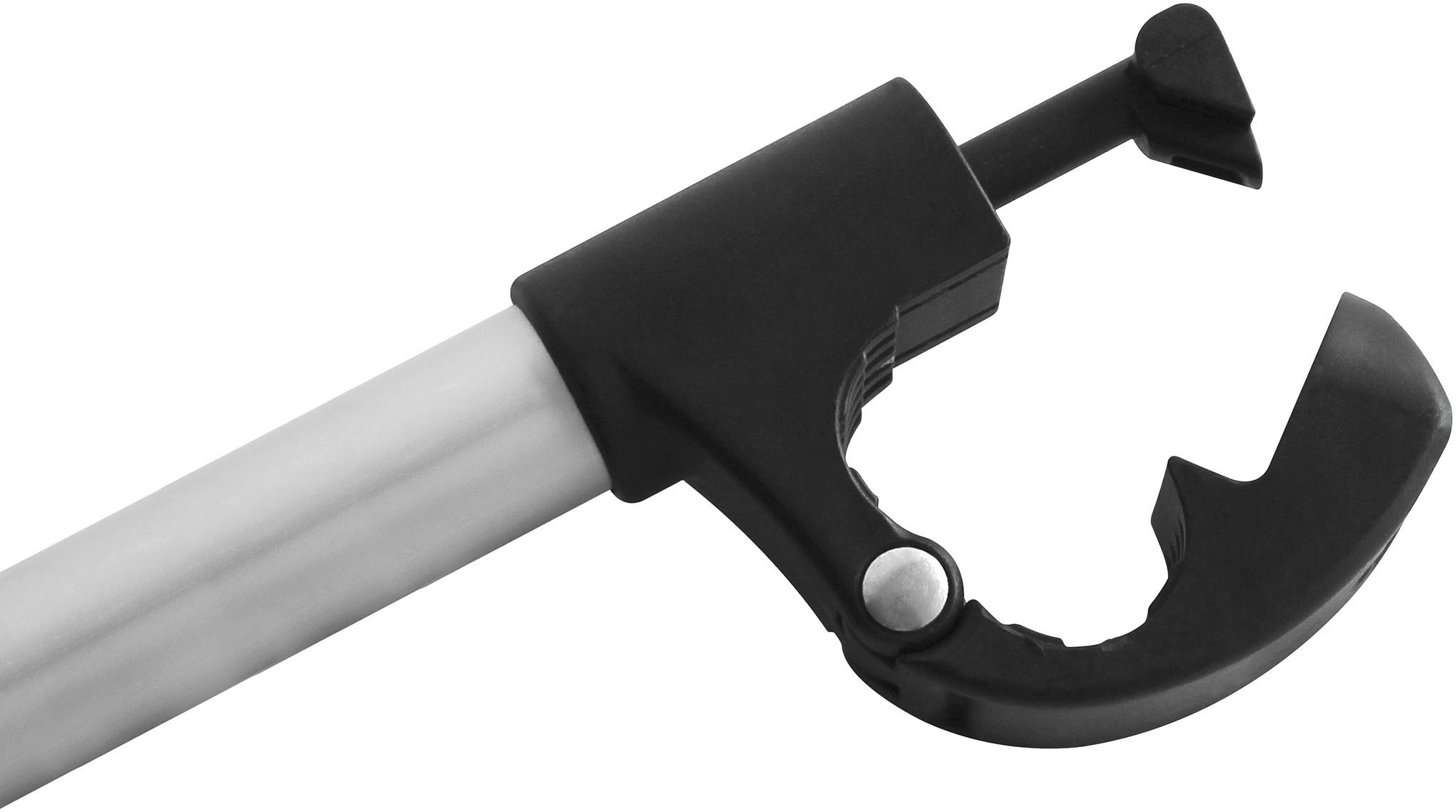 EUFAB Fahrradträger-Rahmenhalter "Strap-Rahmenhalter kurz Ø 25+30mm", 2 Stk., schwarz, Befestigungen