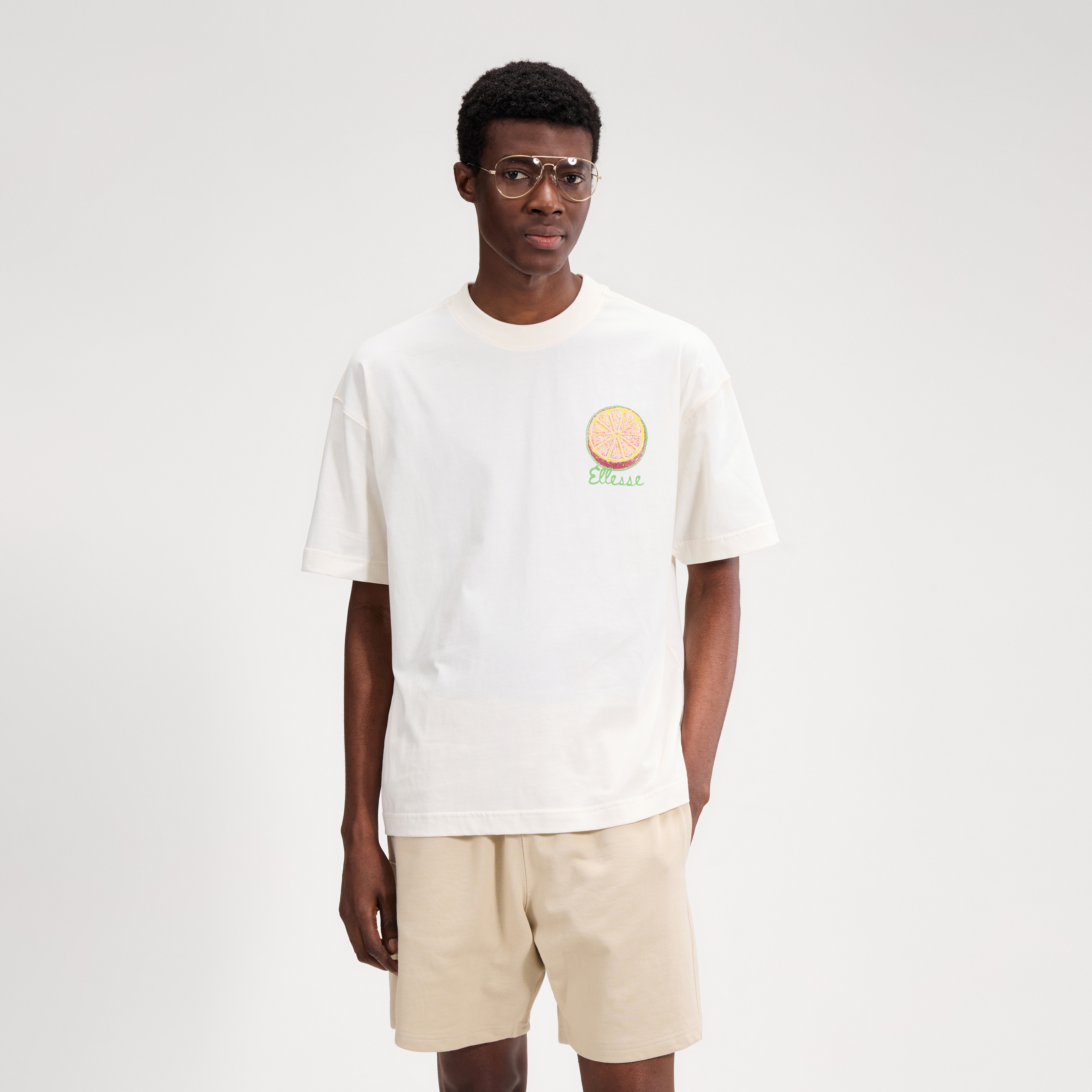 Ellesse T-Shirt "THE CITRUS TEE" sportliches T-Shirt, mit Rundhalsausschnitt, Kurzarm-Design