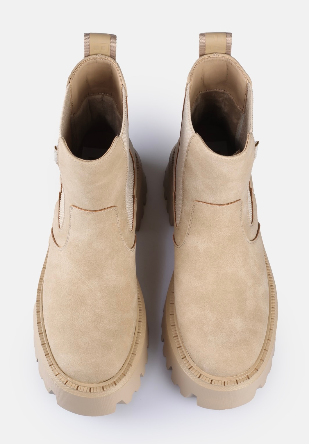 Buffalo Chelseaboots »Aspen Chelsea«  Plateauboots, Schlupfboots, Stiefelette mit Stretch und Profilsohle