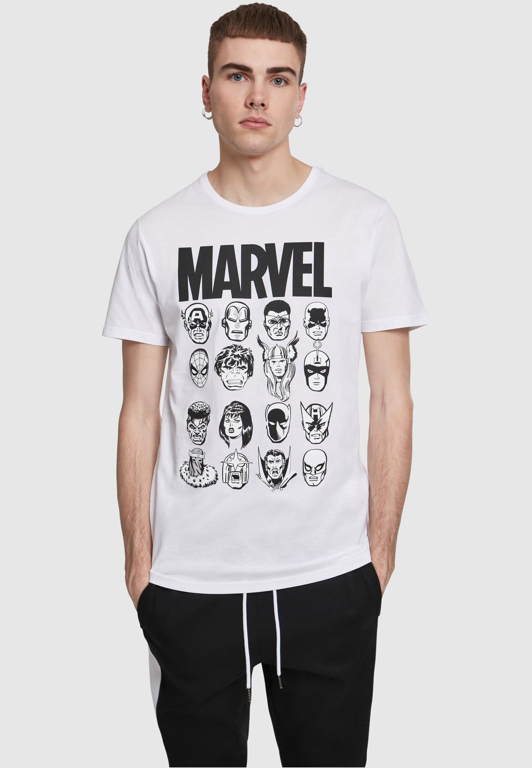 Merchcode T-Shirt »Merchcode Herren Marvel Crew Tee«, (1 tlg.)