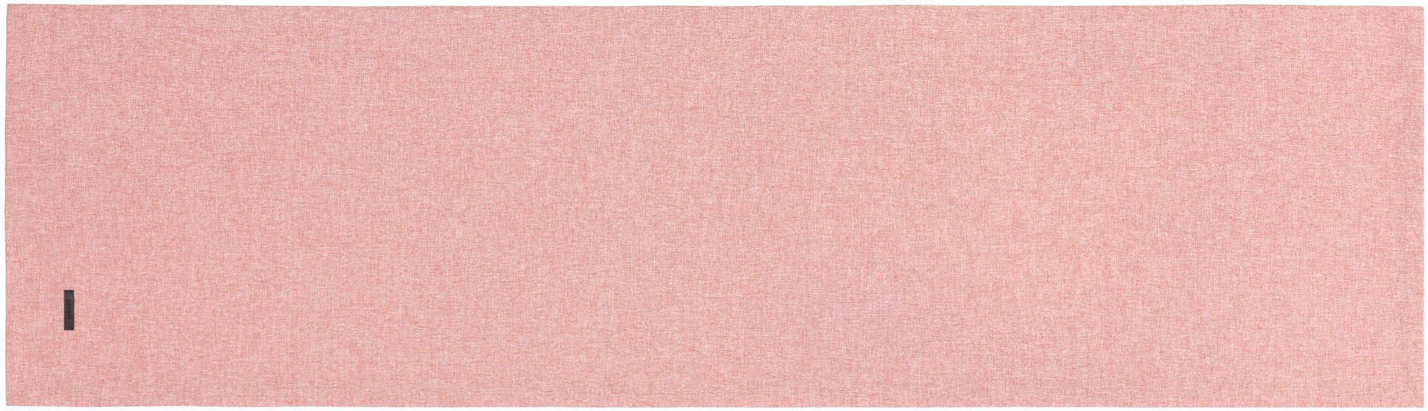 Tischläufer ESPRIT, B:40cm L:140cm, rosa, Polyester, Tischdecken, "Harp"