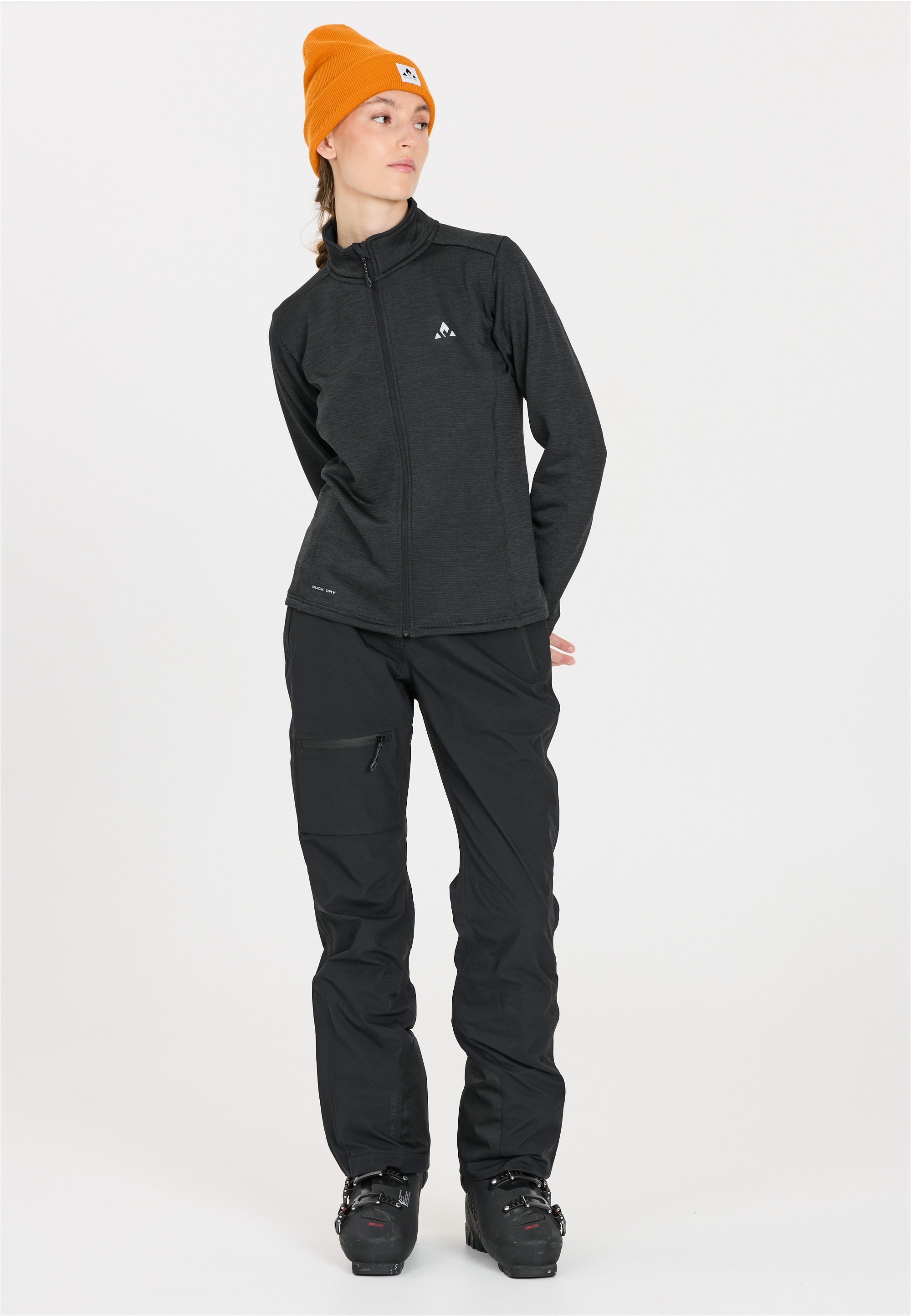 WHISTLER Fleecejacke »Juice«, aus leichtem Waffle-Material