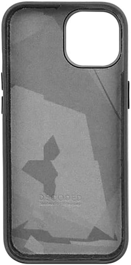 DECODED Smartphone-Hülle »Decoded Leather Backcover for iPhone 15«, iPhone 15