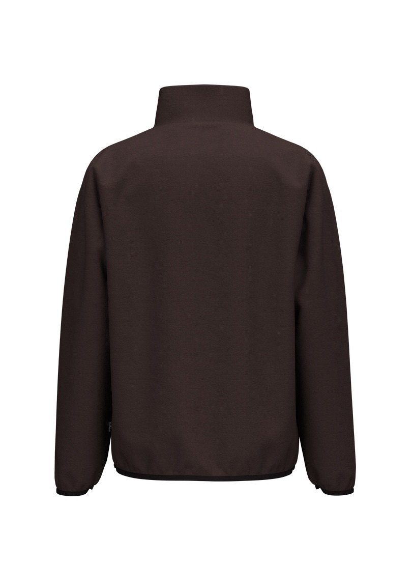 Trigema Strickfleece-Pullover »TRIGEMA Fleece Sweatshirt mit Stehkragen«