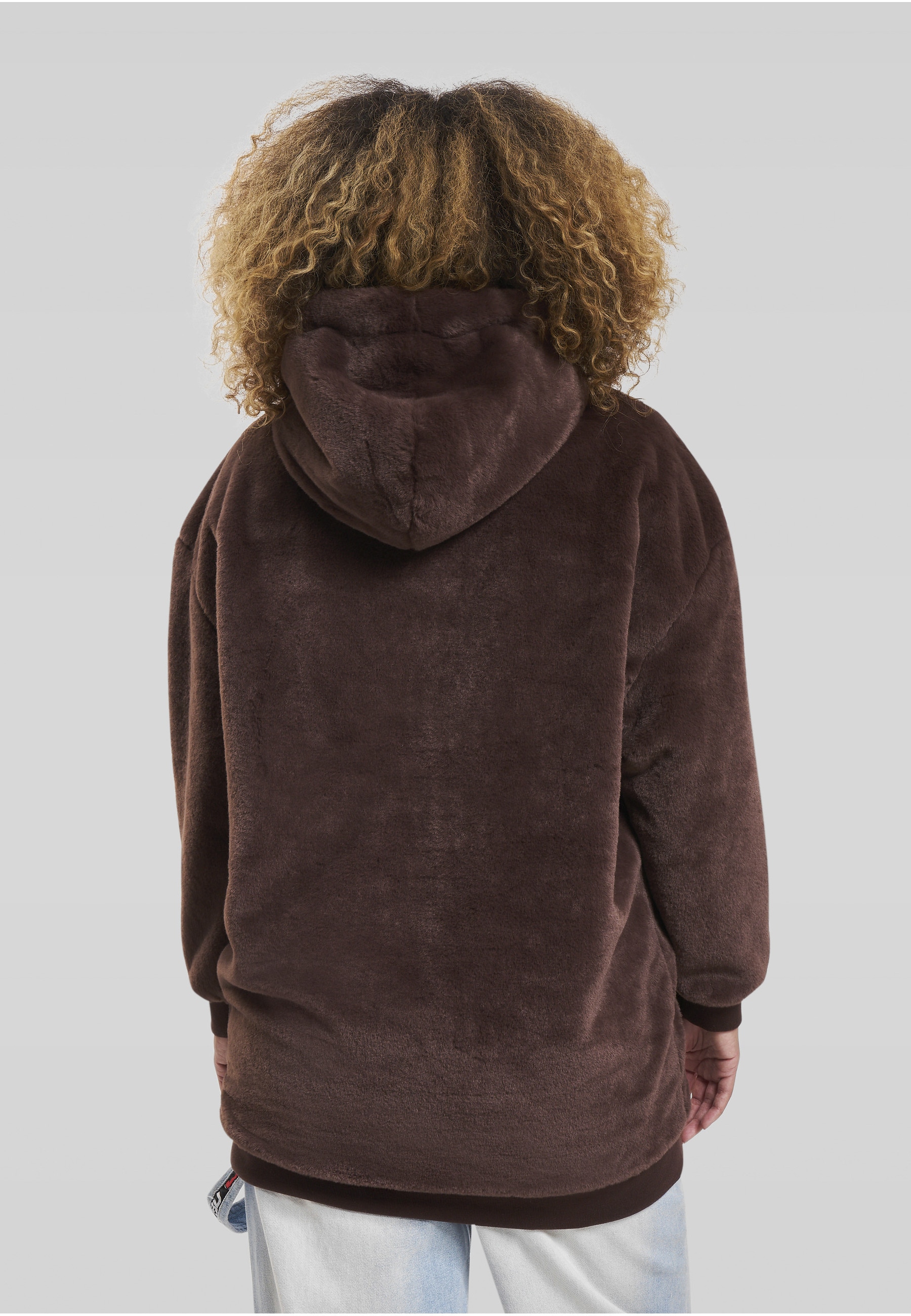 Karl Kani Shirtkleid »Karl Kani Damen KW234-039-2 KK Varsity Vegan Fur Hoodie Dress« 1 tlg.