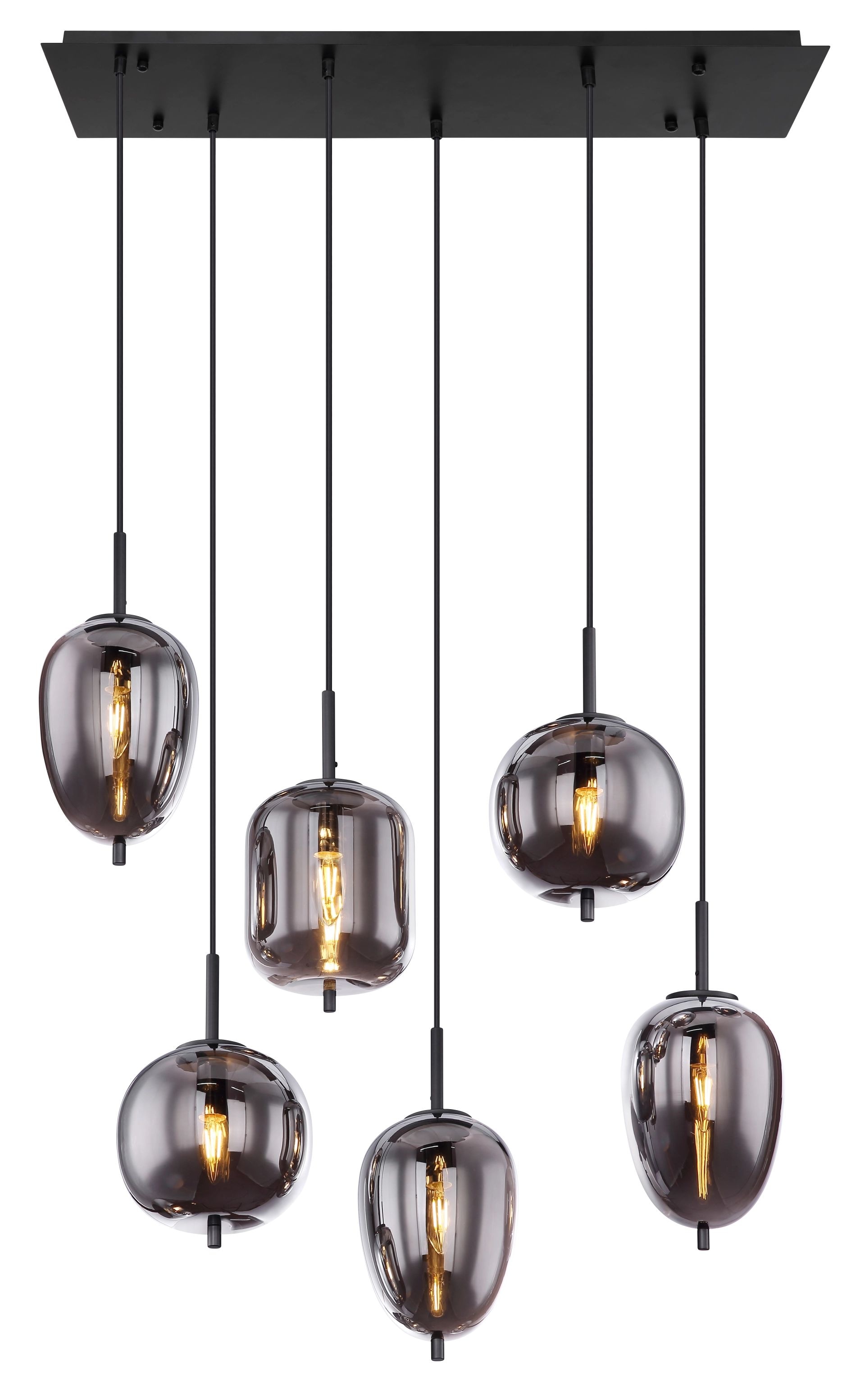 GLOBO LIGHTING šviestuvas »BLACKY« lemputės E14 | be ...