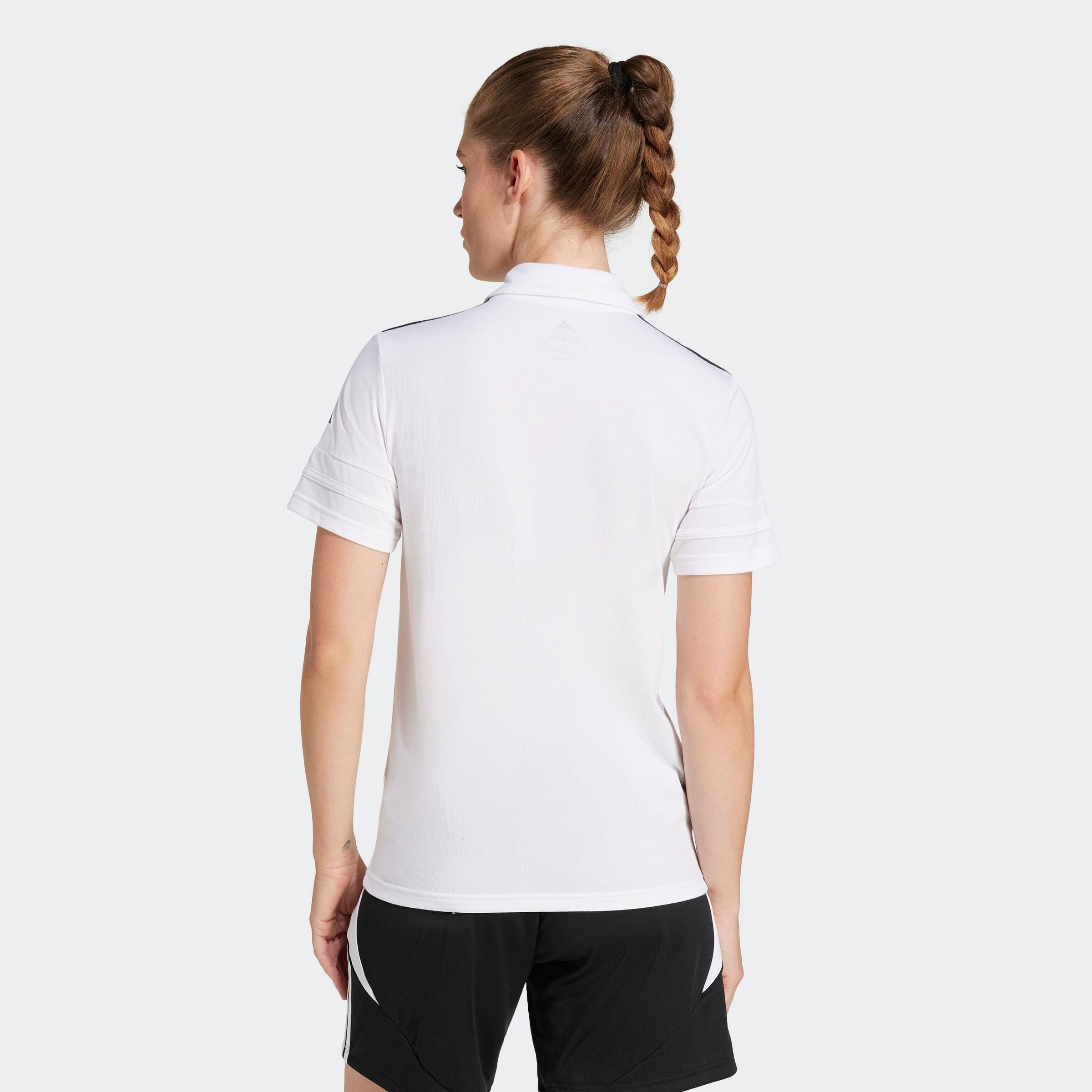 Thumbnail - adidas Performance Poloshirt "SQUADRA25 COTTON" sportlicher Stil, mit Druckknopfverschluss