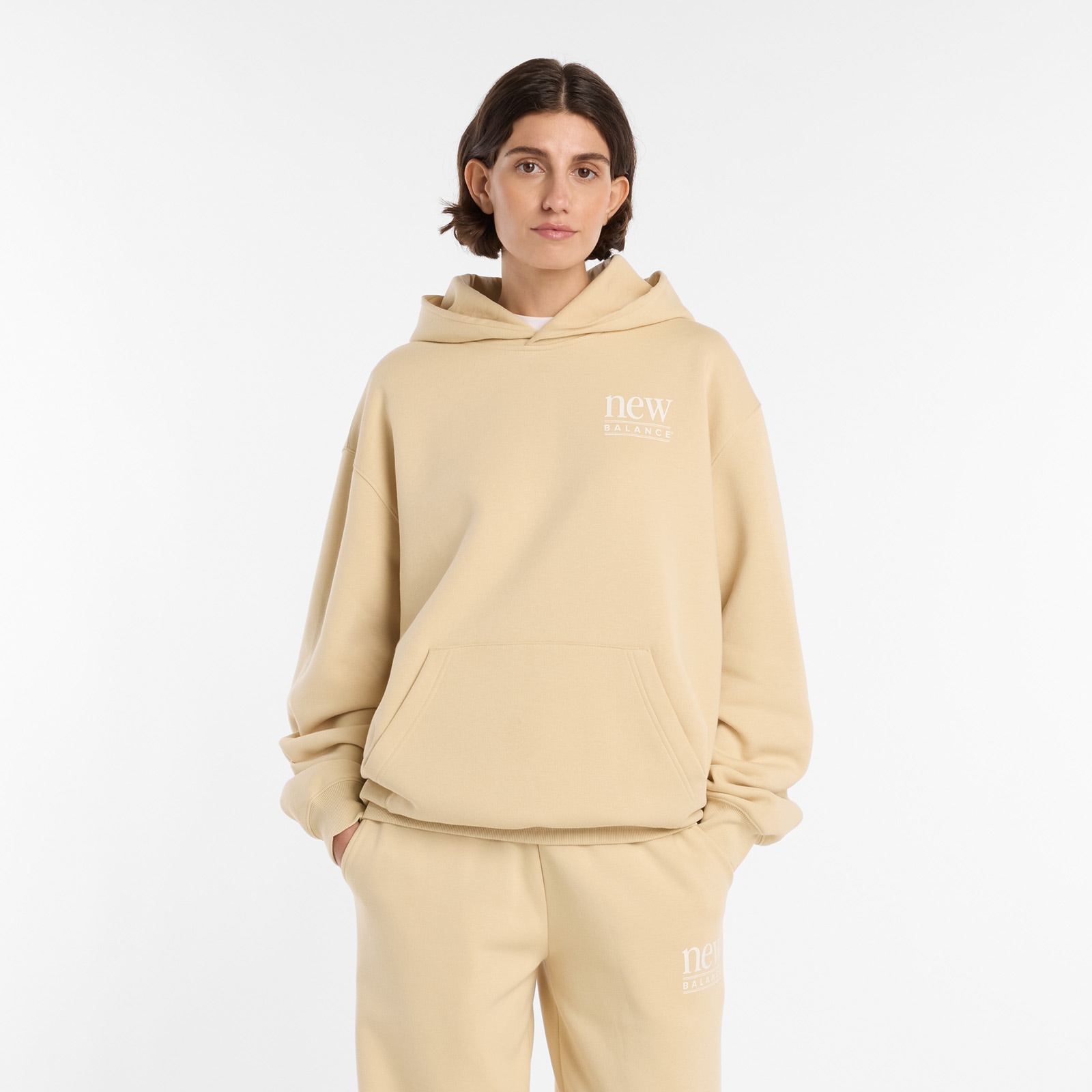 New Balance Kapuzensweatshirt, mit Kapuze, langärmlig, mit angesetztem Bünd günstig online kaufen