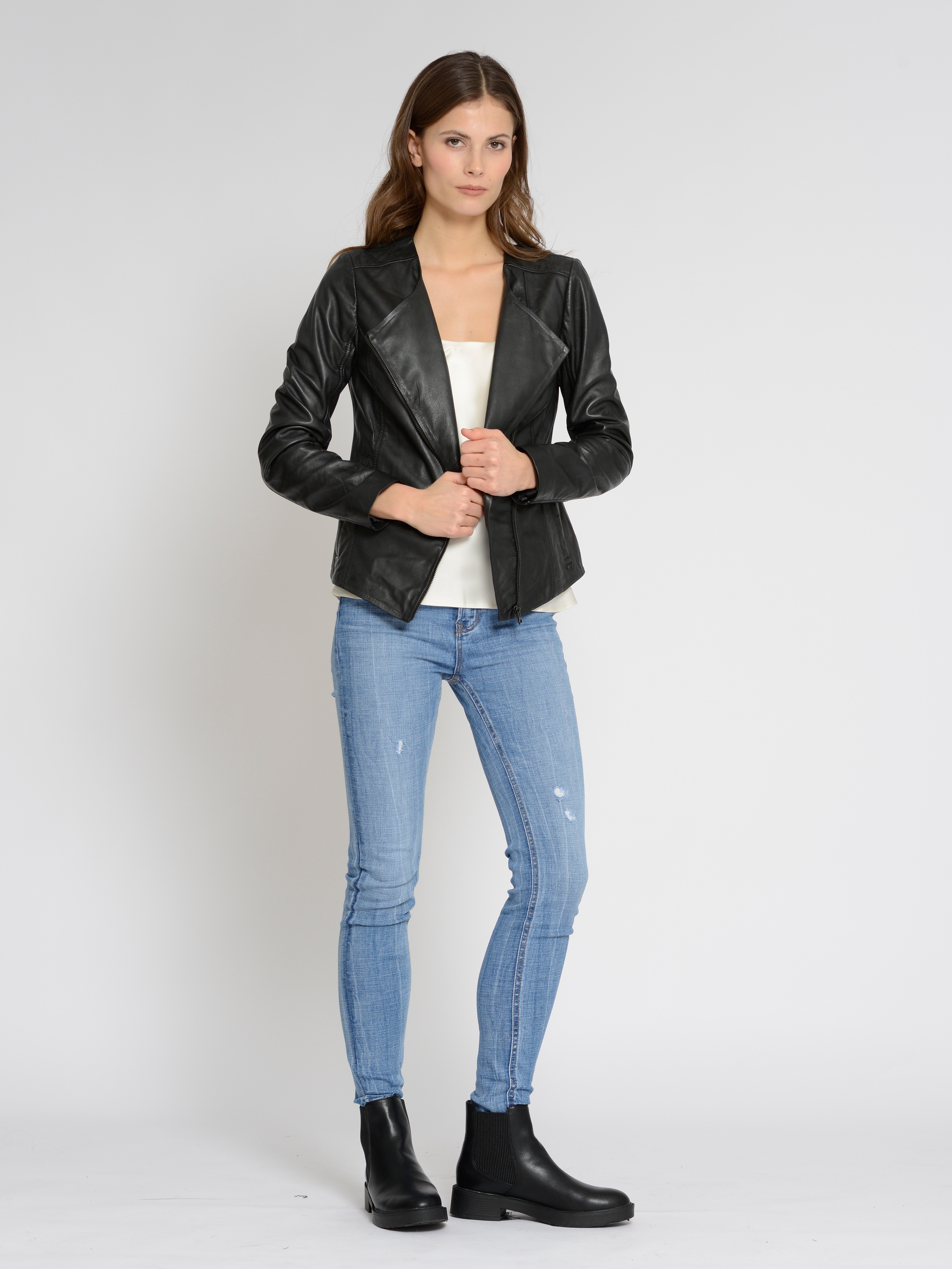 Maze Lederblazer »42021220«