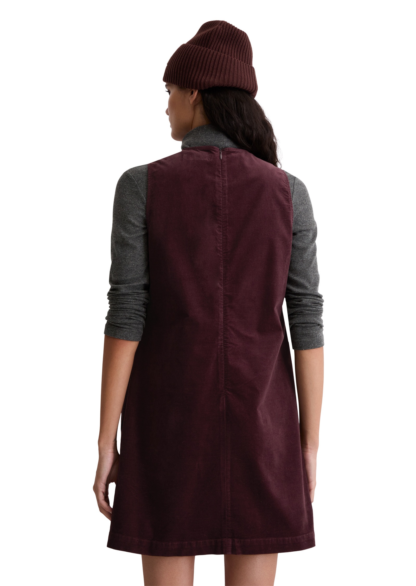 Thumbnail - Marc OPolo Minikleid "aus Organic-Cotton-Viskose-Stretch"