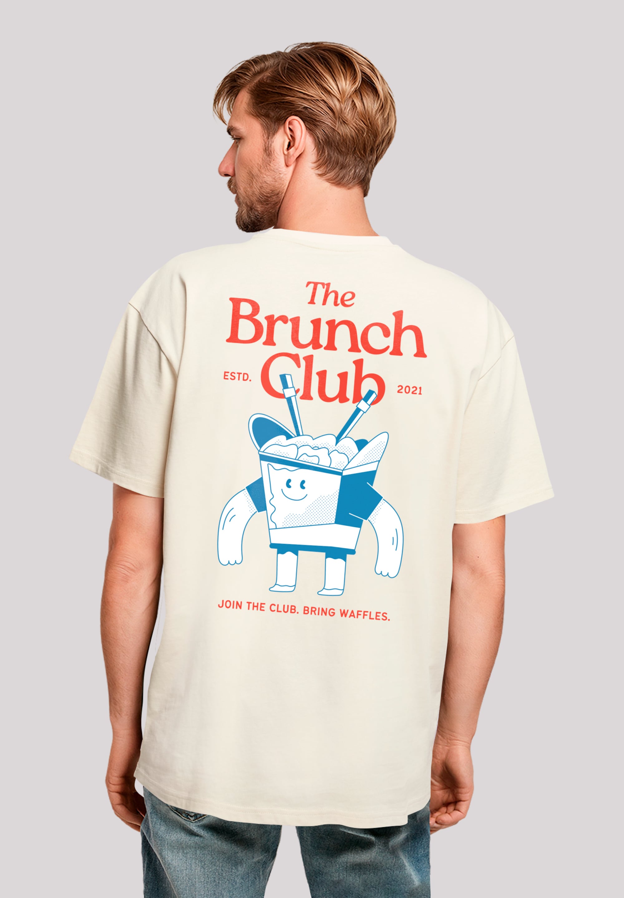 F4NT4STIC Marškinėliai »The Brunch Club« Premium...