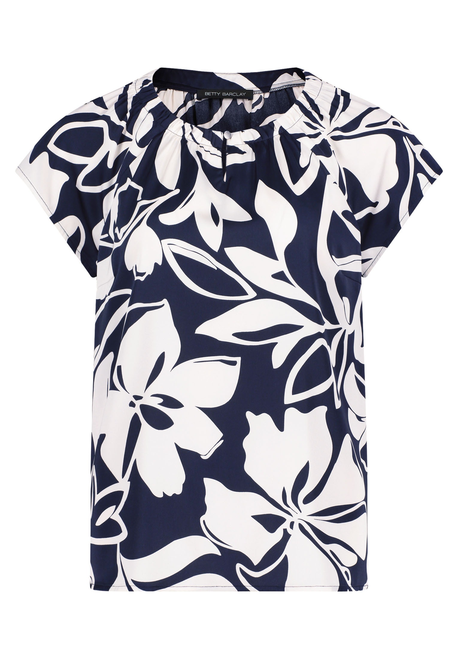 Betty Barclay Schlupfbluse "Betty Barclay Damen Casual-Bluse mit Muster" günstig online kaufen