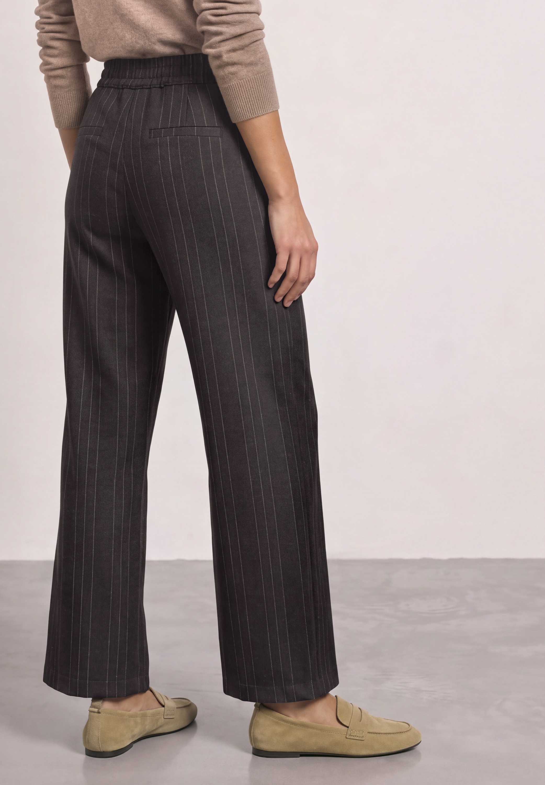 STREET ONE Stoffhose  High Waist