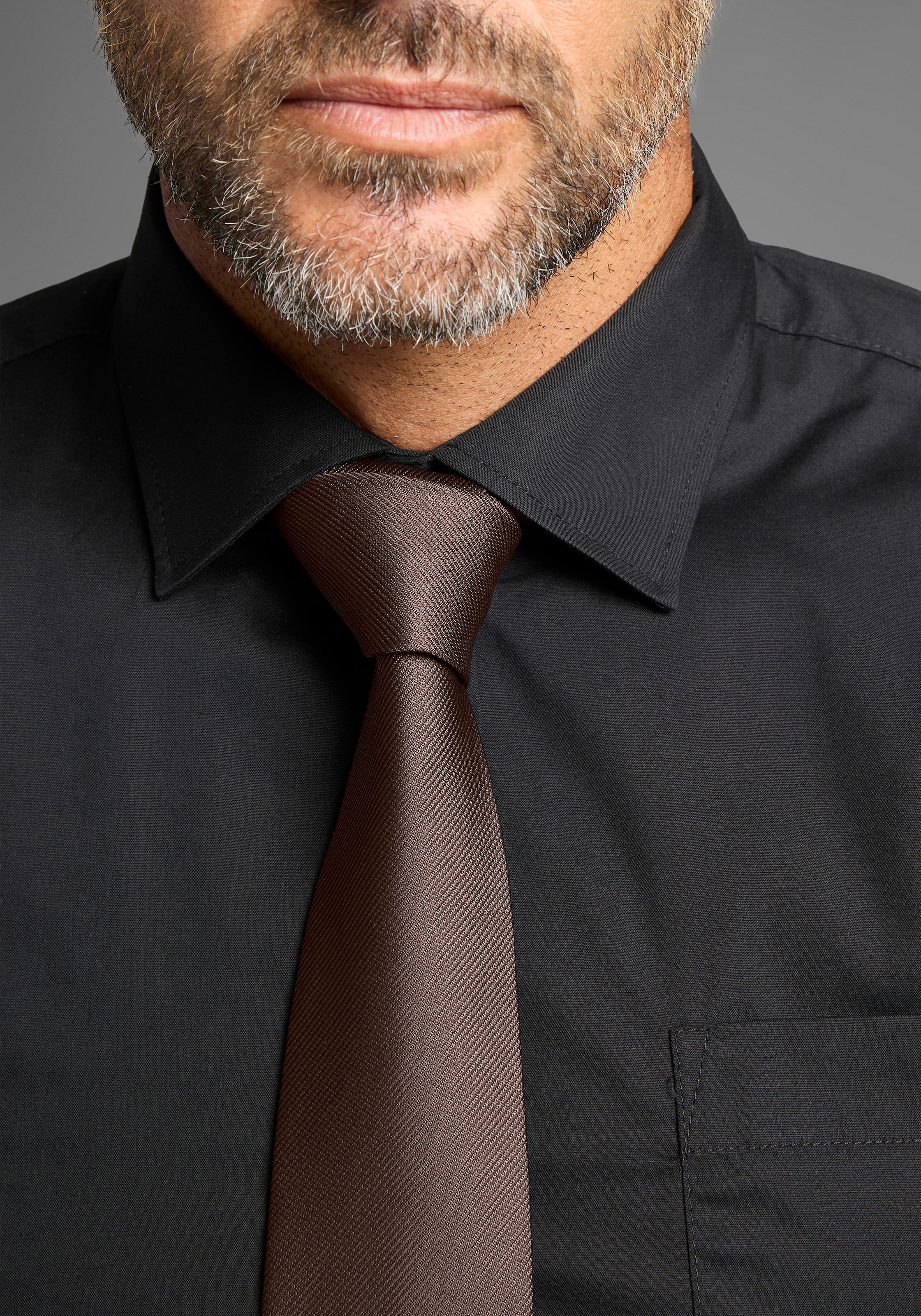 Mans World Krawatte mit nimalistischem ton-ton Streifen Design - NEW günstig online kaufen