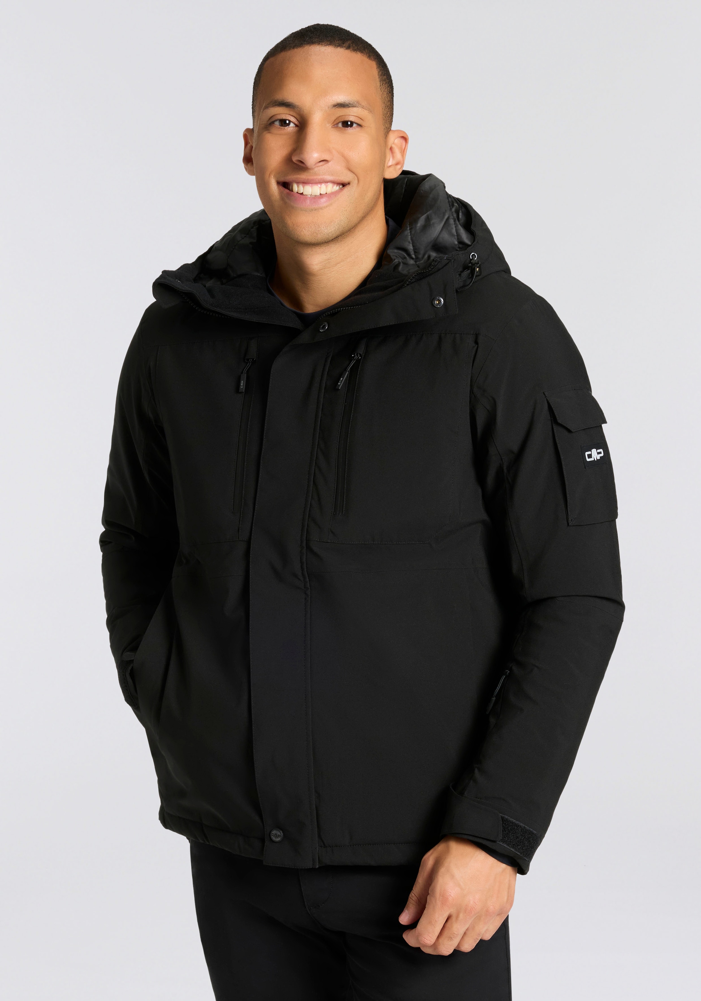 CMP Winterjacke 1 Stk. tlg. mit Kapuze günstig online kaufen