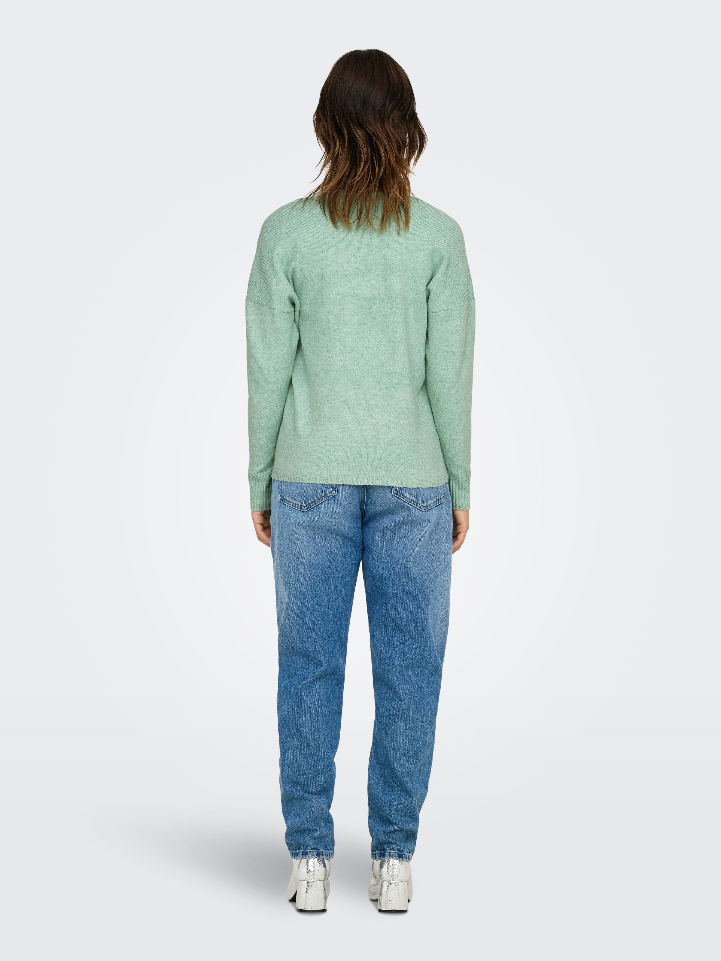 ONLY V-Ausschnitt-Pullover »ONLRICA LIFE L/S V-NECK PULLO KNT NOOS«