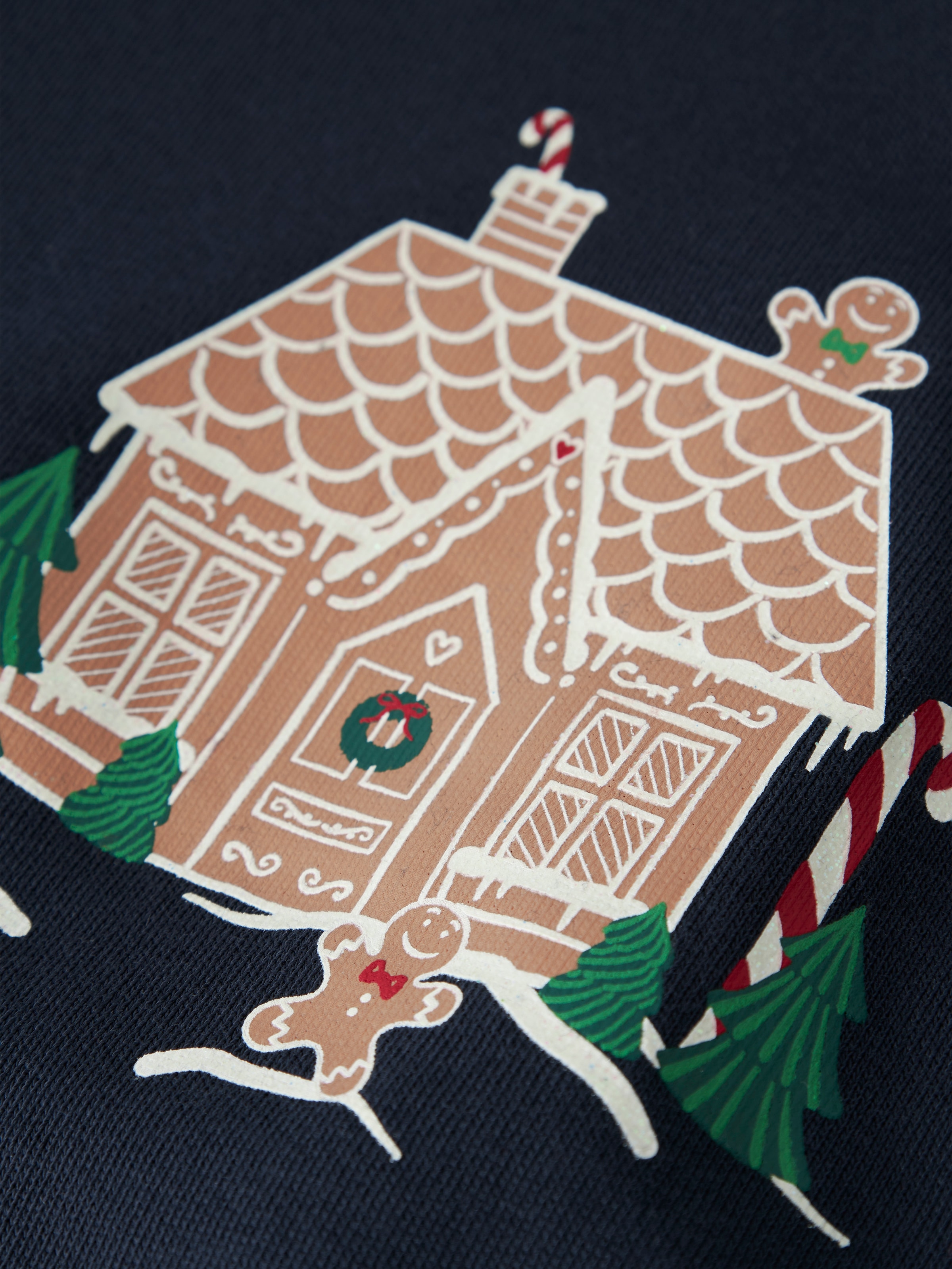 Name It Sweatshirt »NMFVISMAS LS NREG SWEAT BRU«
