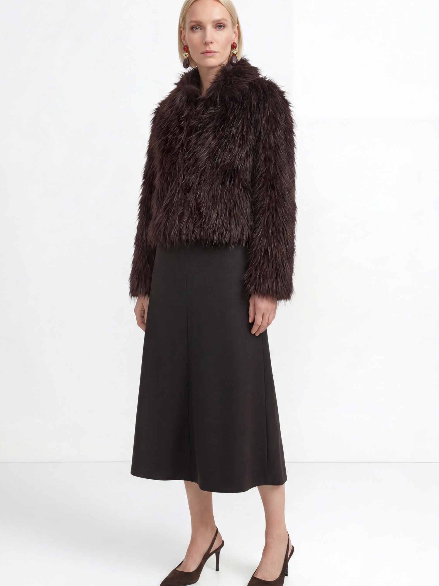RICHROYAL Fellimitatjacke »Rich & Royal«