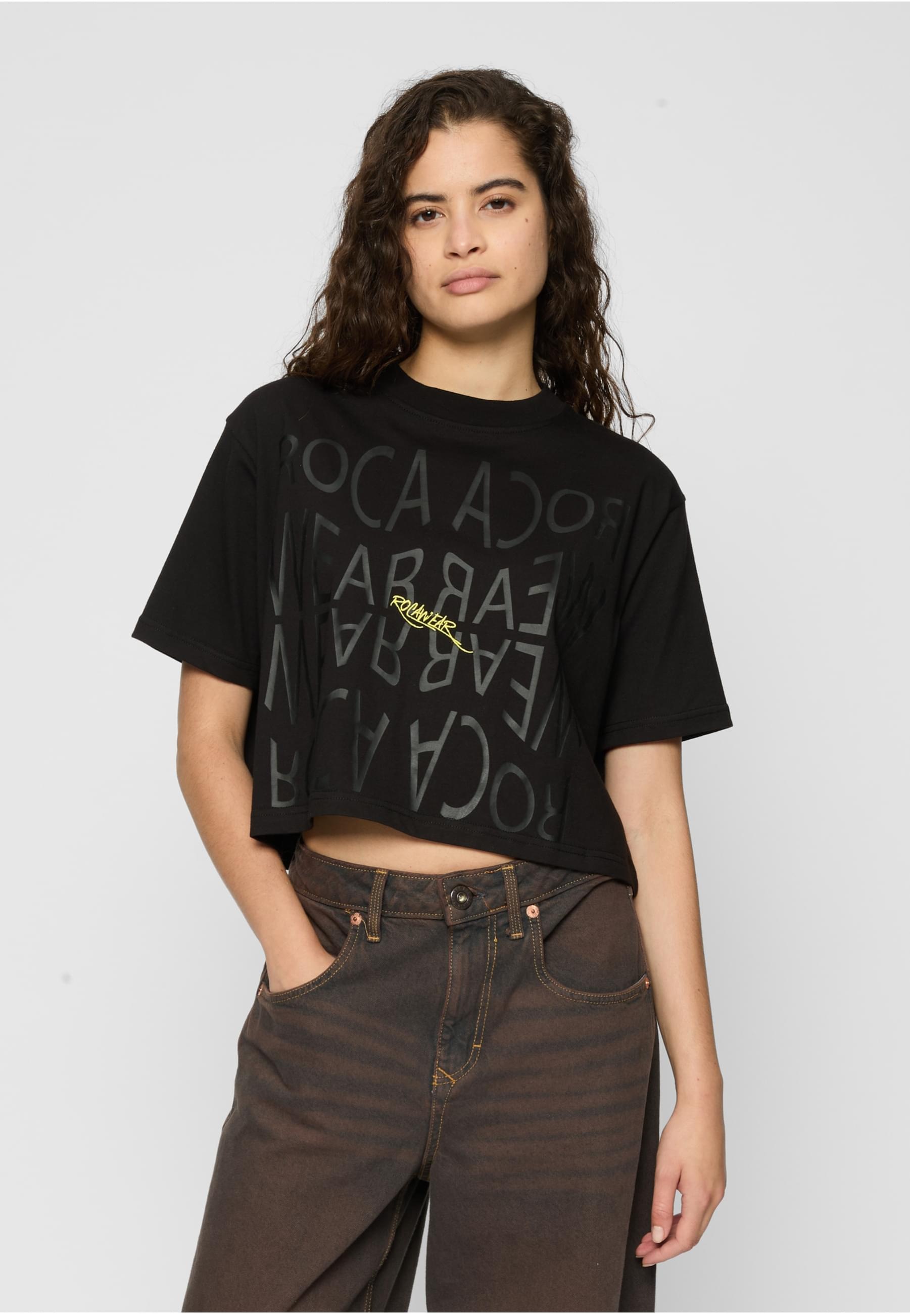 Rocawear T-Shirt »Rocawear Damen Rocawear Tshirt Backprint«, (1 tlg.)
