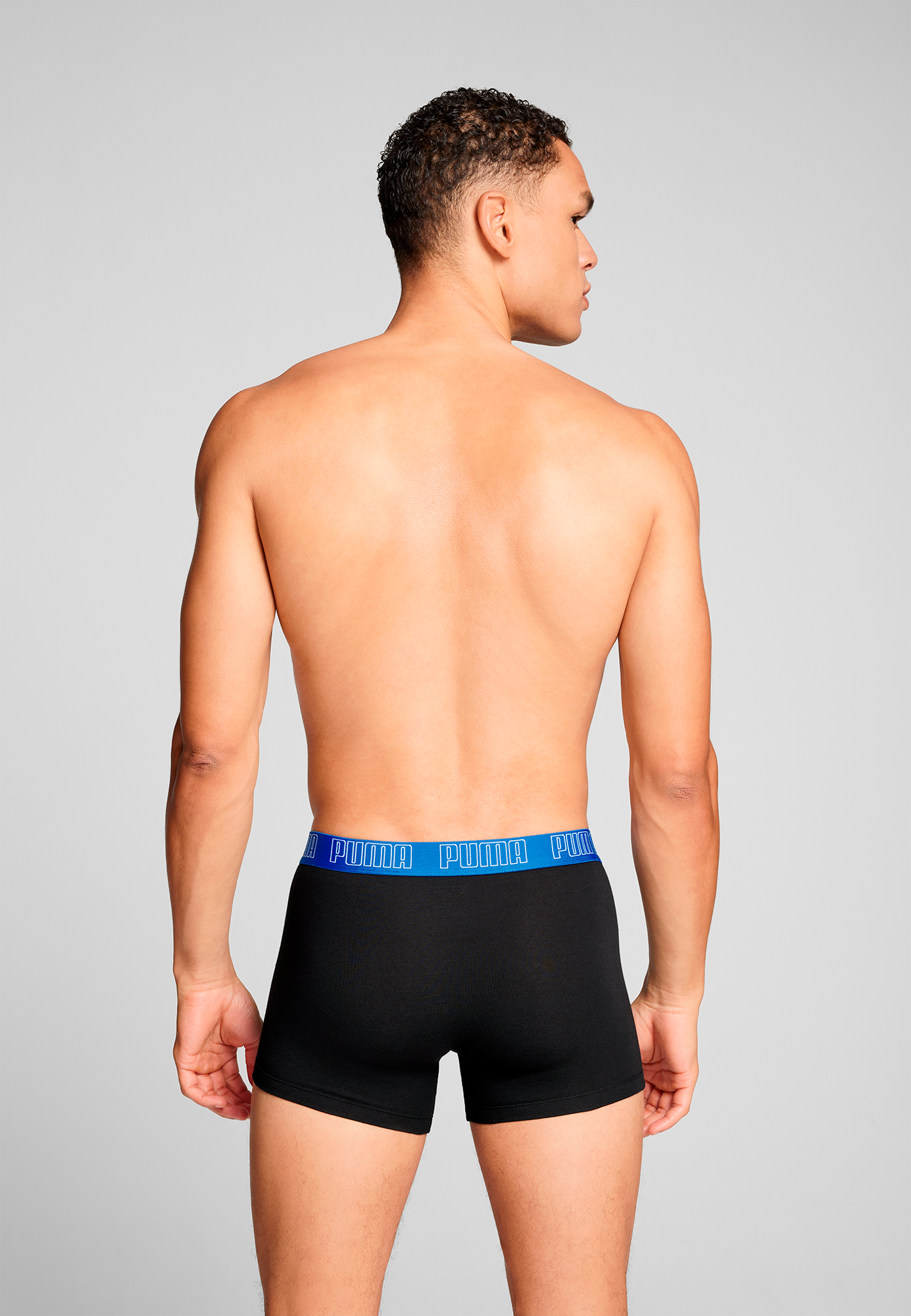 PUMA Trunk »PUMA MEN EVERYDAY TRUNKS 2P«, (2er Pack), mit Logobund