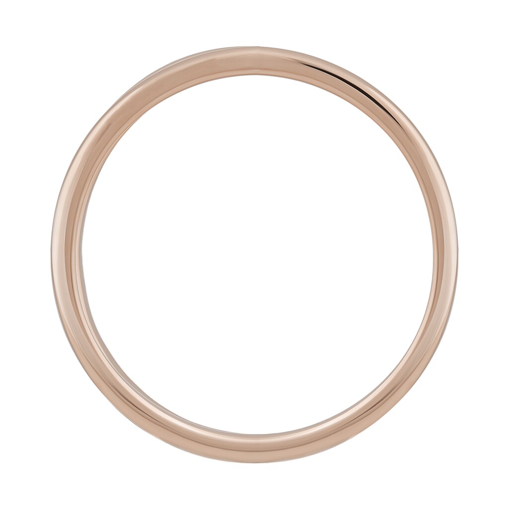 CAÏ Fingerring »925 Silber rosé vergoldet Basic Stacking«