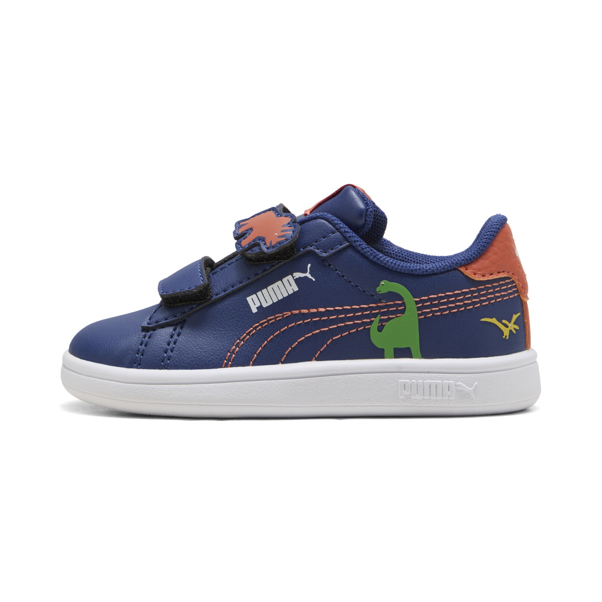Puma Smash 3.0 Dino V Inf Sneaker Blue Jewel Green Fruit Size 24 2