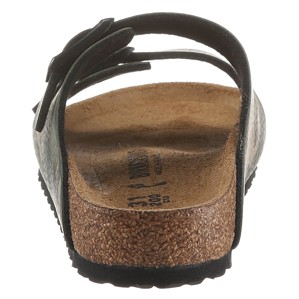 Birkenstock Pantolette »Arizona Kids desert soil camo«, mit zwei verstellbaren Schnallen