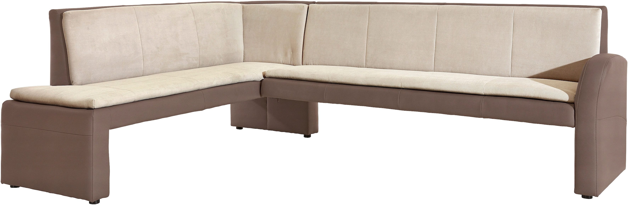 exxpo - sofa fashion Eckbank "Cortado, elegant und modern mit hohem Sitzkomfort", hohe Bodenfreiheit, schöne Detailverar