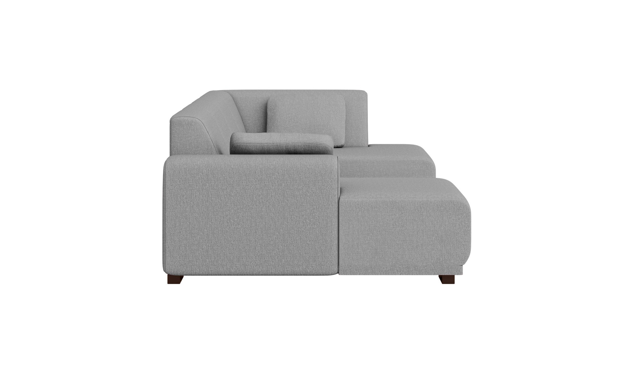 Home affaire Wohnlandschaft »BORNHOLM U-Form mit Recamiere rechts/links, B/T/H: 300/162/85 cm«, U-Form mit Wellenunterfederung, Recamiere rechts oder links bestellbar