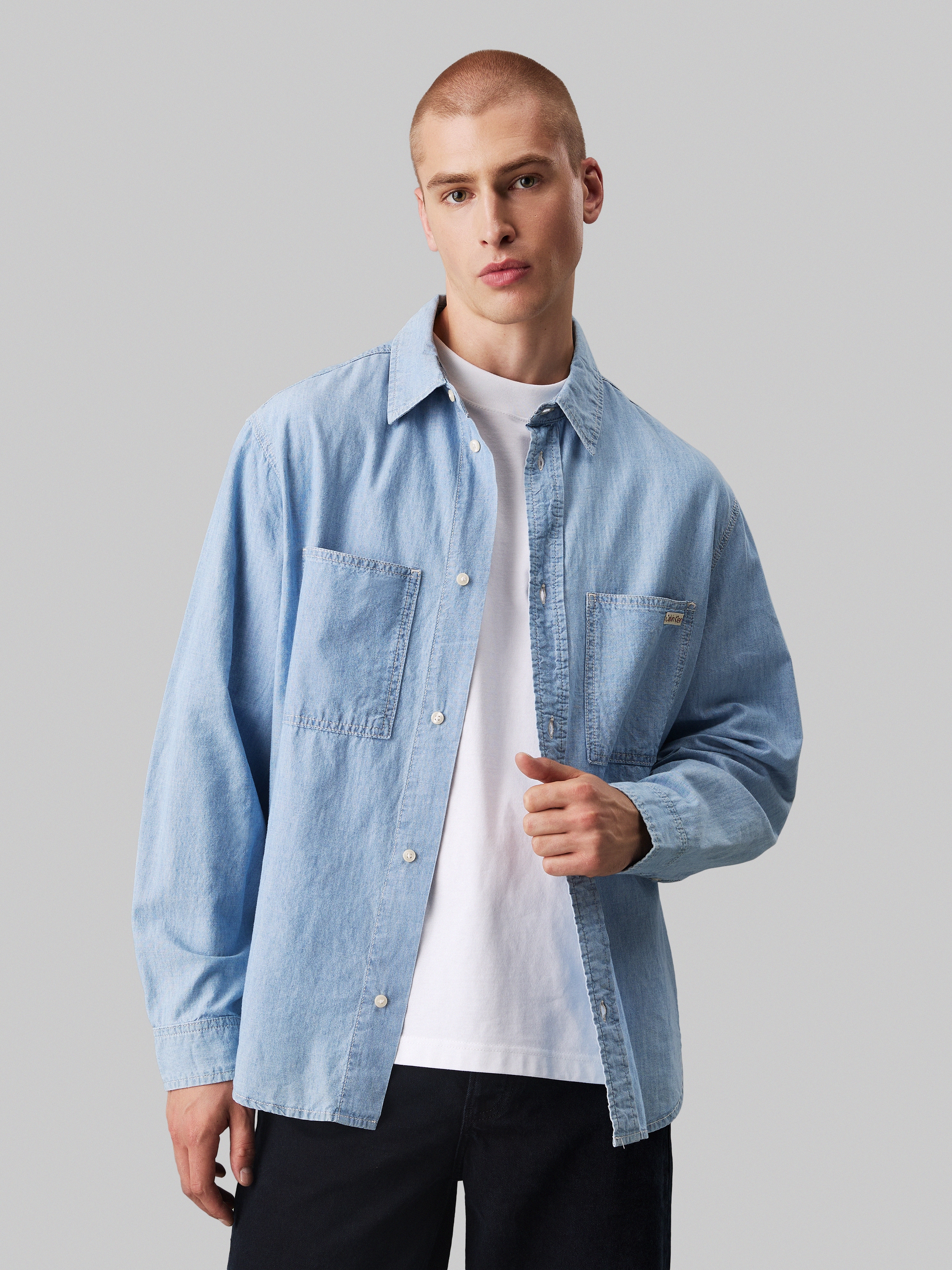 Calvin Klein Jeans Calvin KLEIN Džinsai Jeanshemd »EASY C...