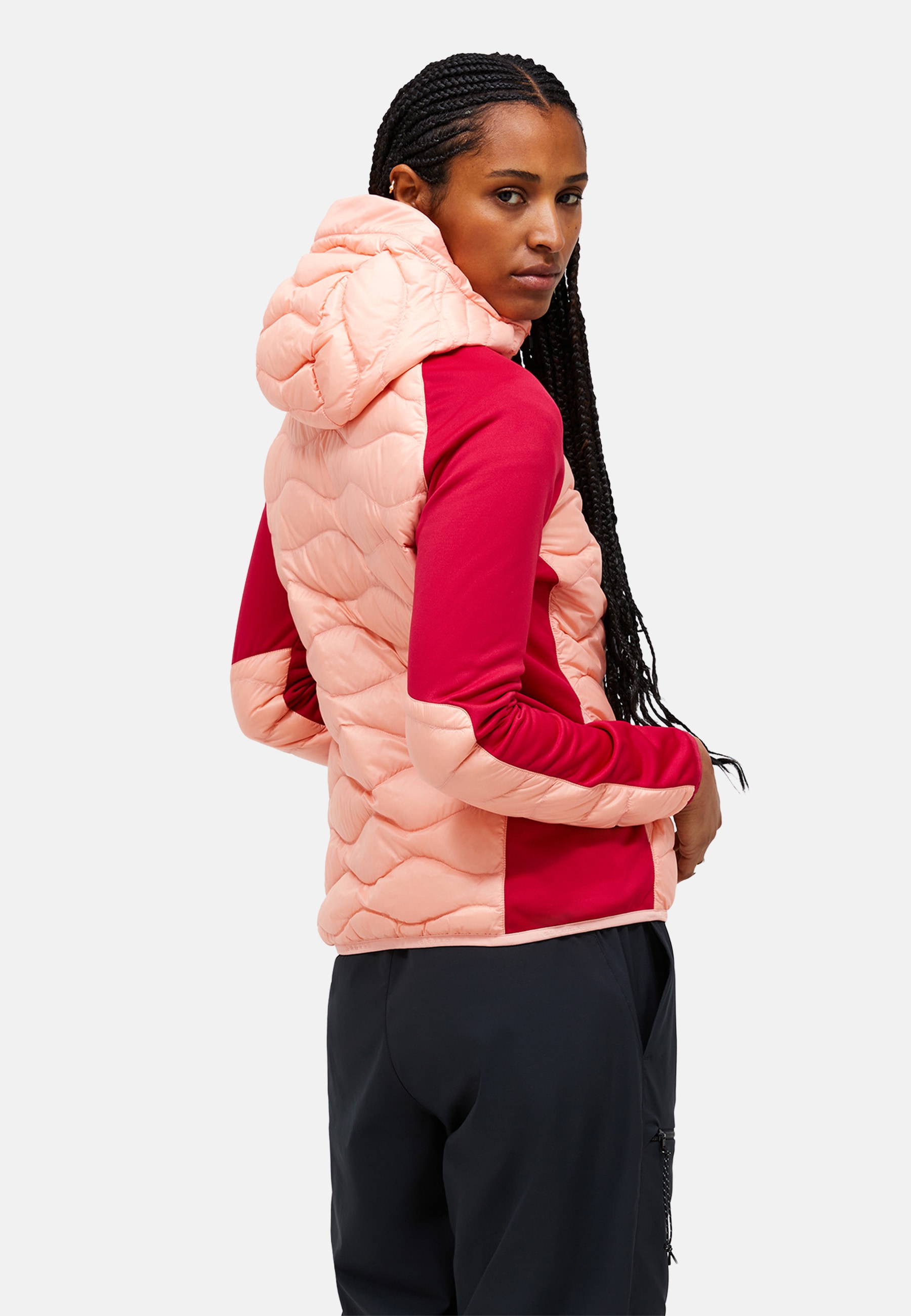 Peak Performance Funktionsjacke »W Helium Hybrid Down Hood Jacket« mit sportivem Design