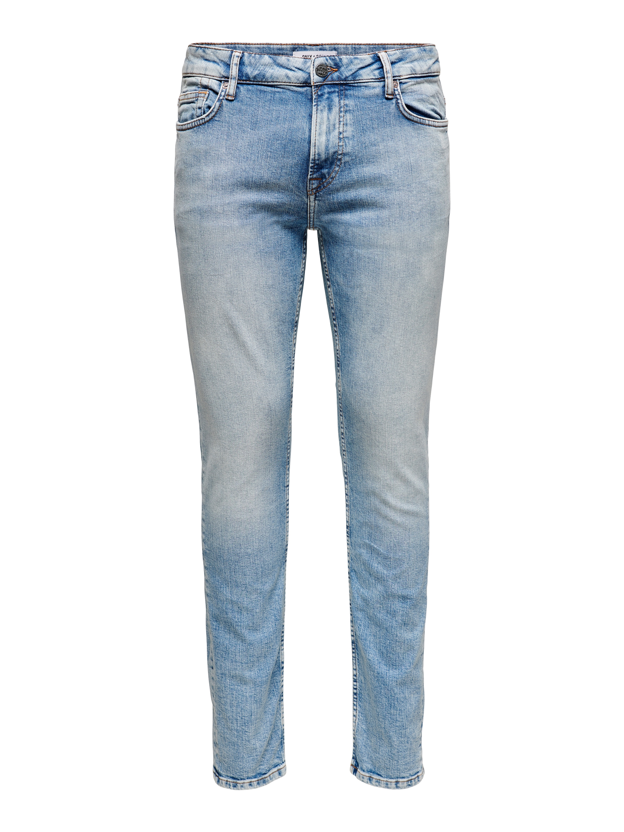 ONLY & SONS Slim-fit-Jeans »ONSLOOM SLIM EBONY 0366« mit niedriger Taille, sehr elastischer Denim