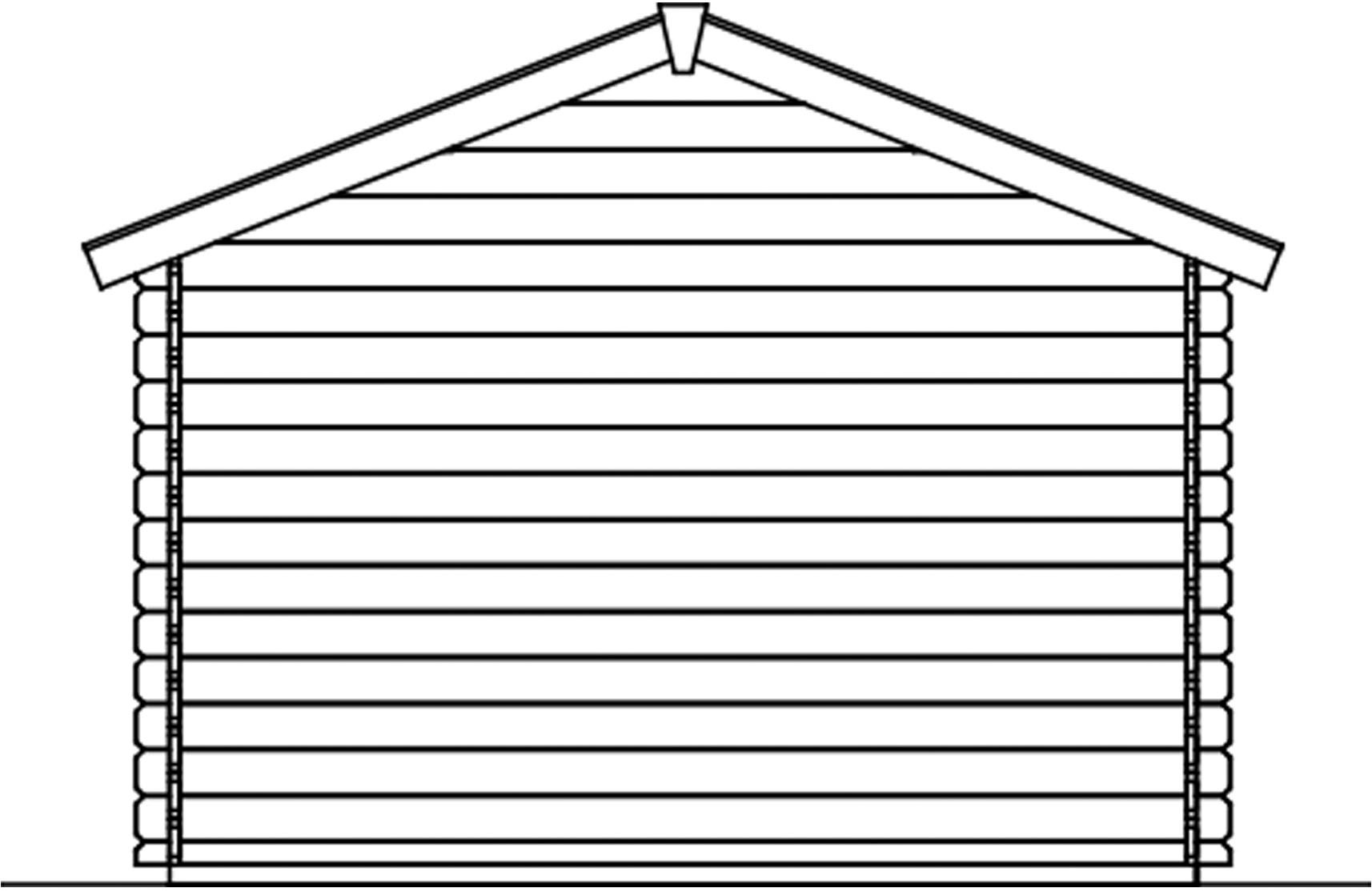 Skanholz Gartenhaus »Como 1«