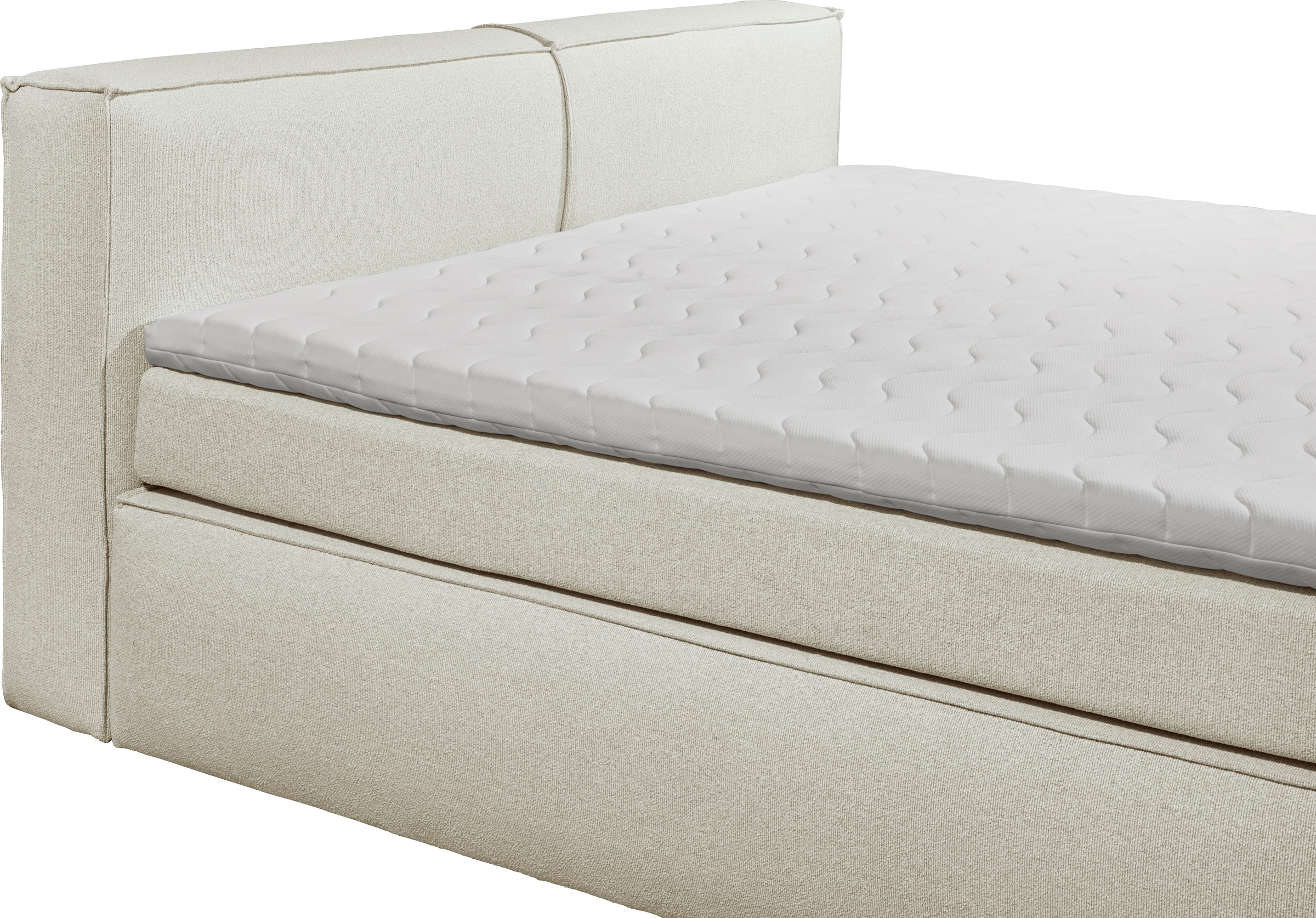 ED EXCITING DESIGN Boxspringbett »Sandon, Familienbett erhältlich in der Größe 240x200cm«