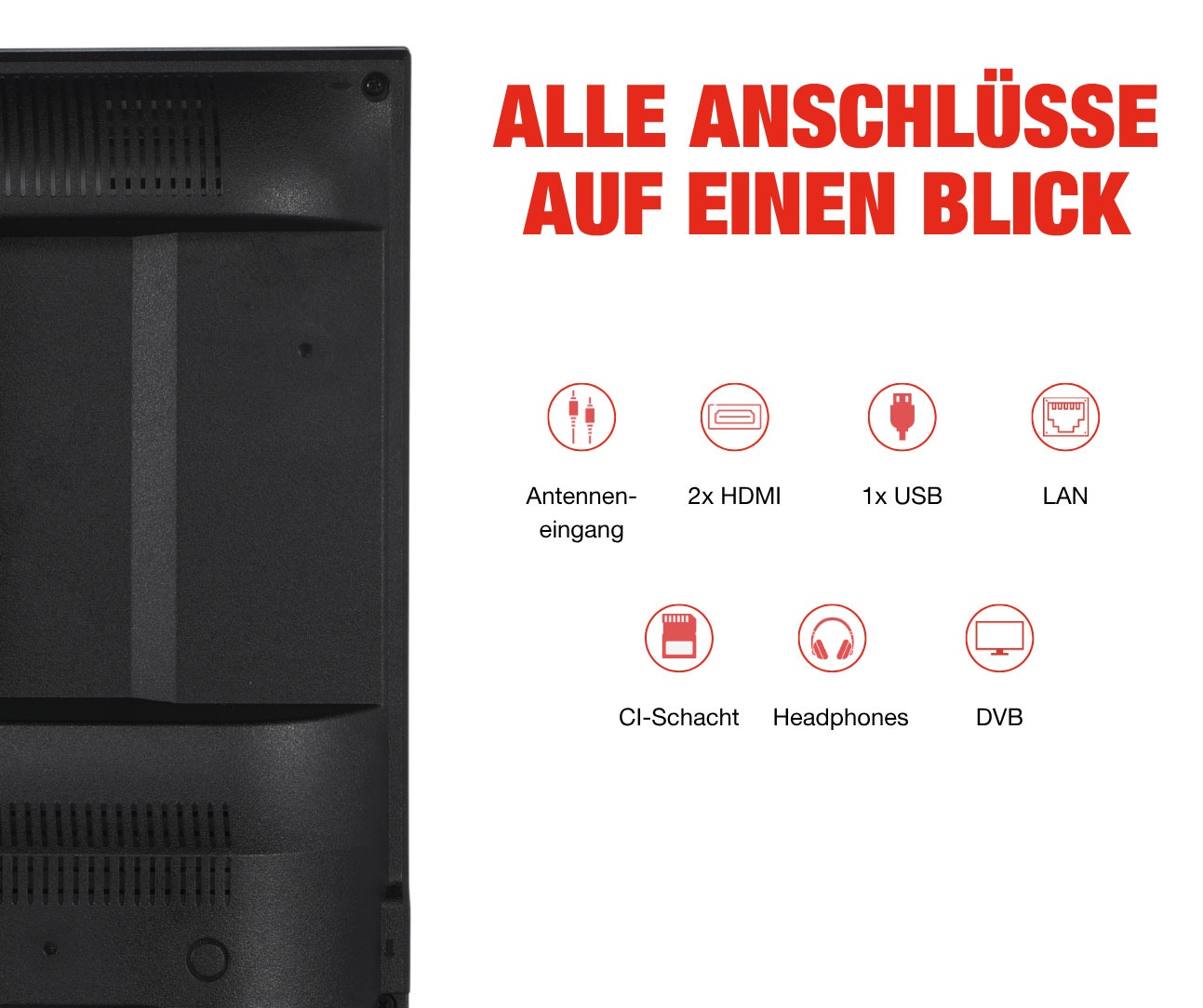 Telefunken LED-Fernseher »D43F75VM8CWI« 108 cm/43 ″ Full HD Smart-TV