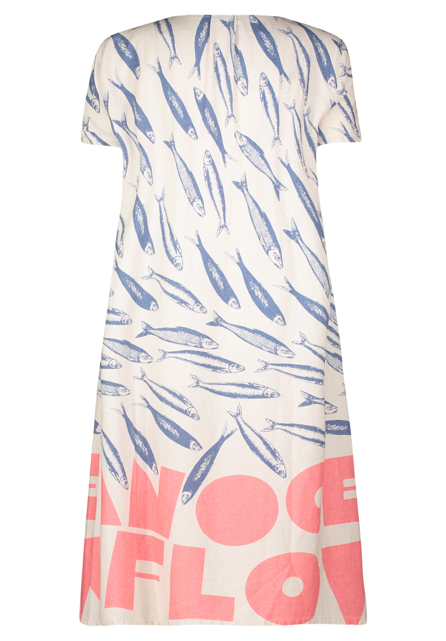 Thumbnail - Betty Barclay Sommerkleid "Damen Leinenkleid mit V-Ausschnitt" Nahttasche Form