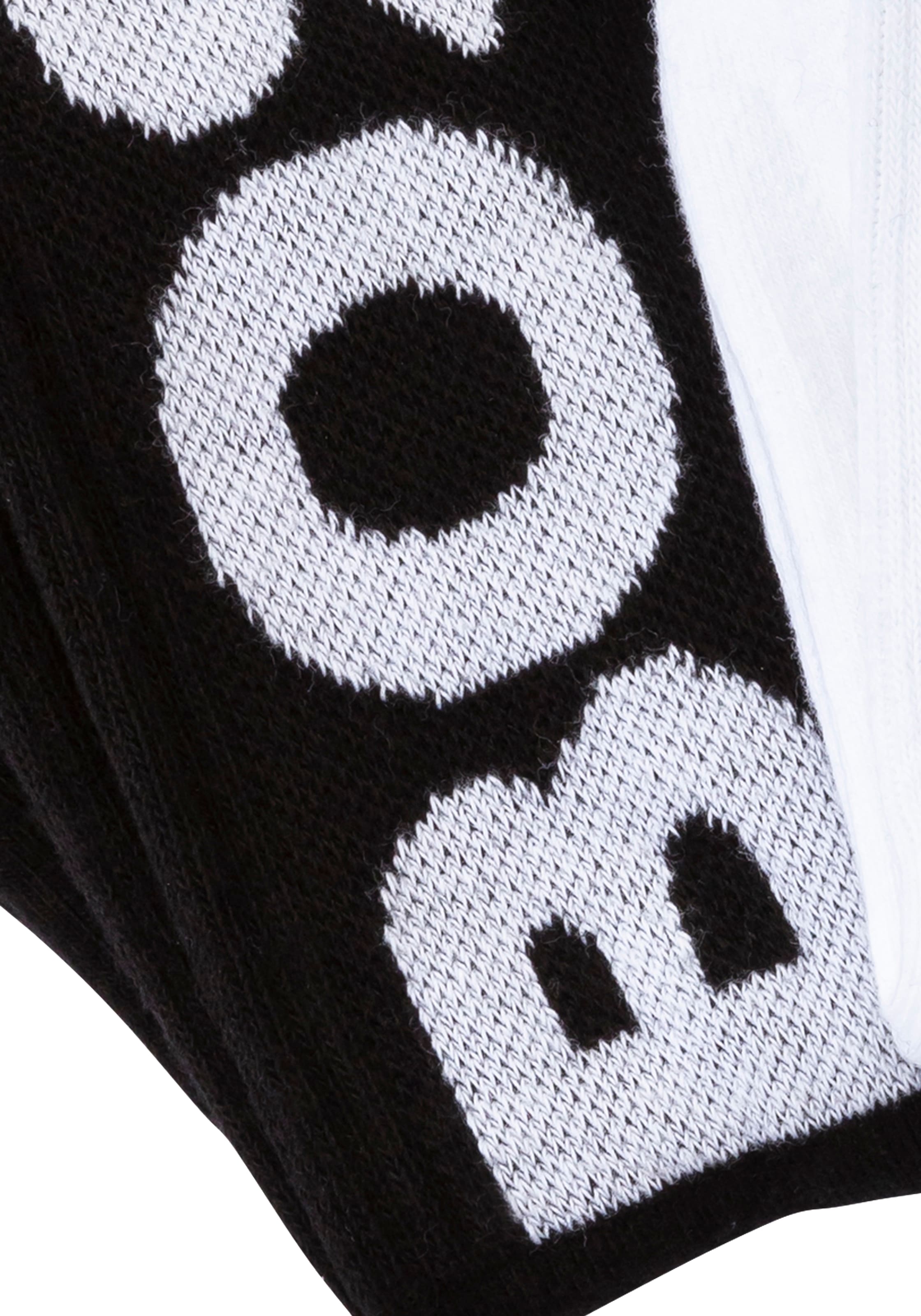 BOSS Socken »3P QS Rib Logo CC« mit Logo