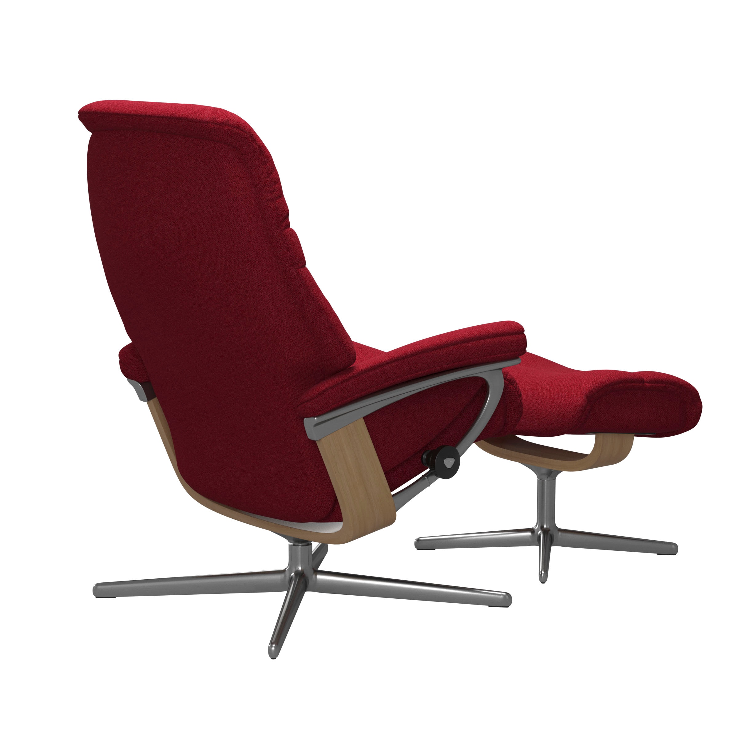 Stressless® Fußhocker »Sunrise«, mit Cross Base, Größe S, M & L, Holzakzent Eiche