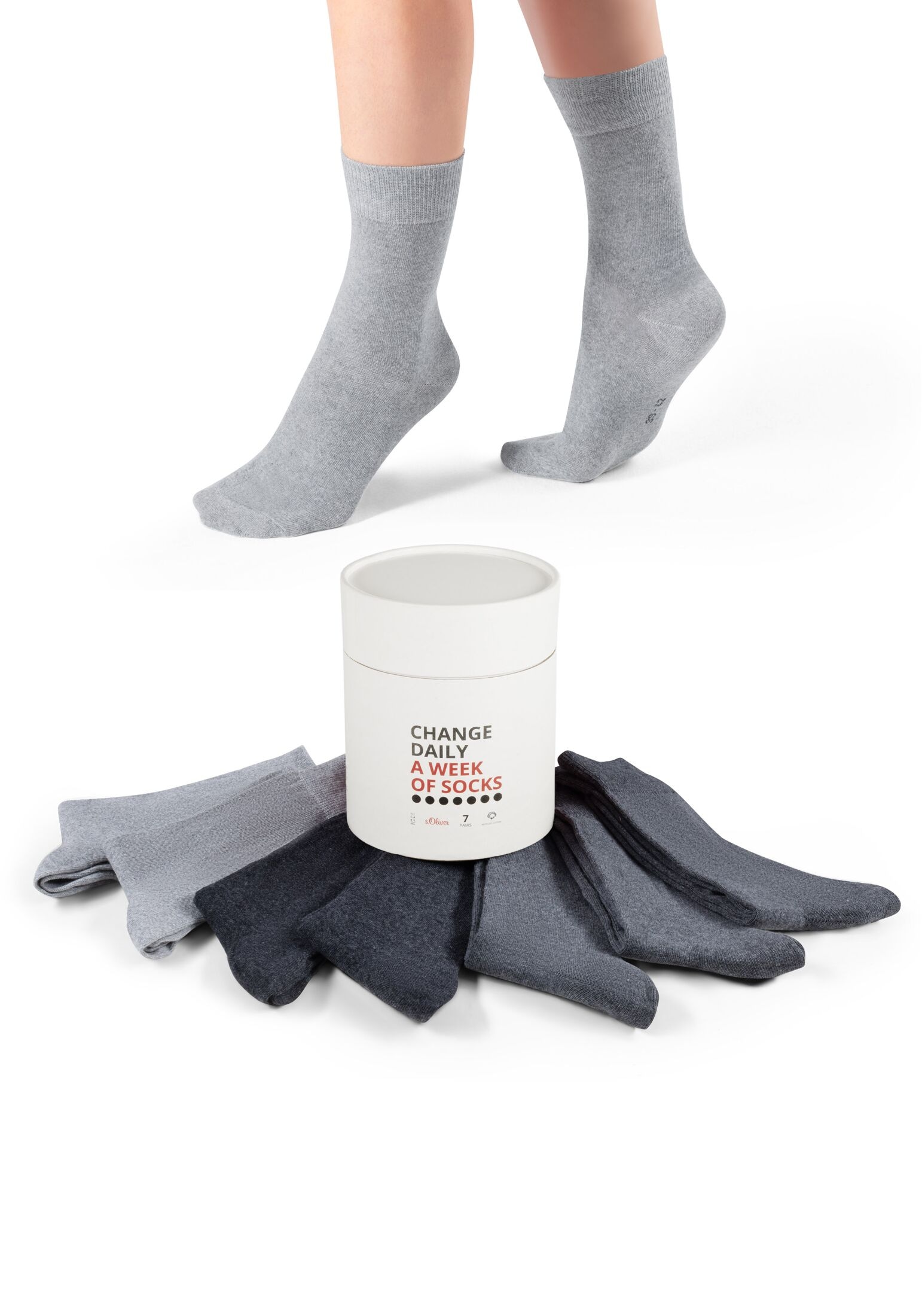 s.Oliver Socken »Sockenbox 7er Pack«