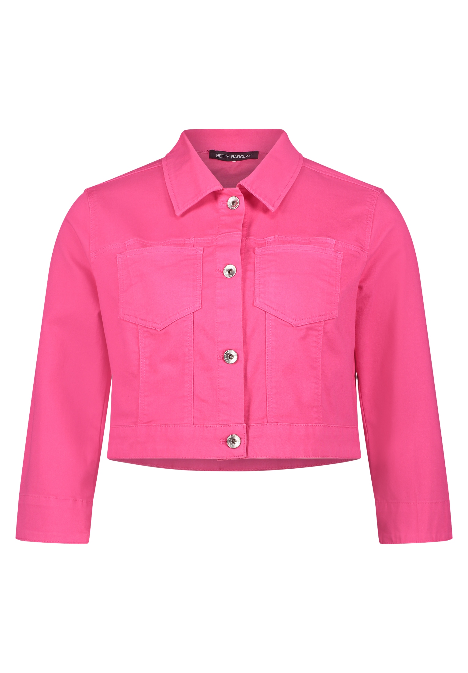 Betty Barclay Jackenblazer "Betty Barclay Jeansjacke mit 3/4 Arm", Material günstig online kaufen