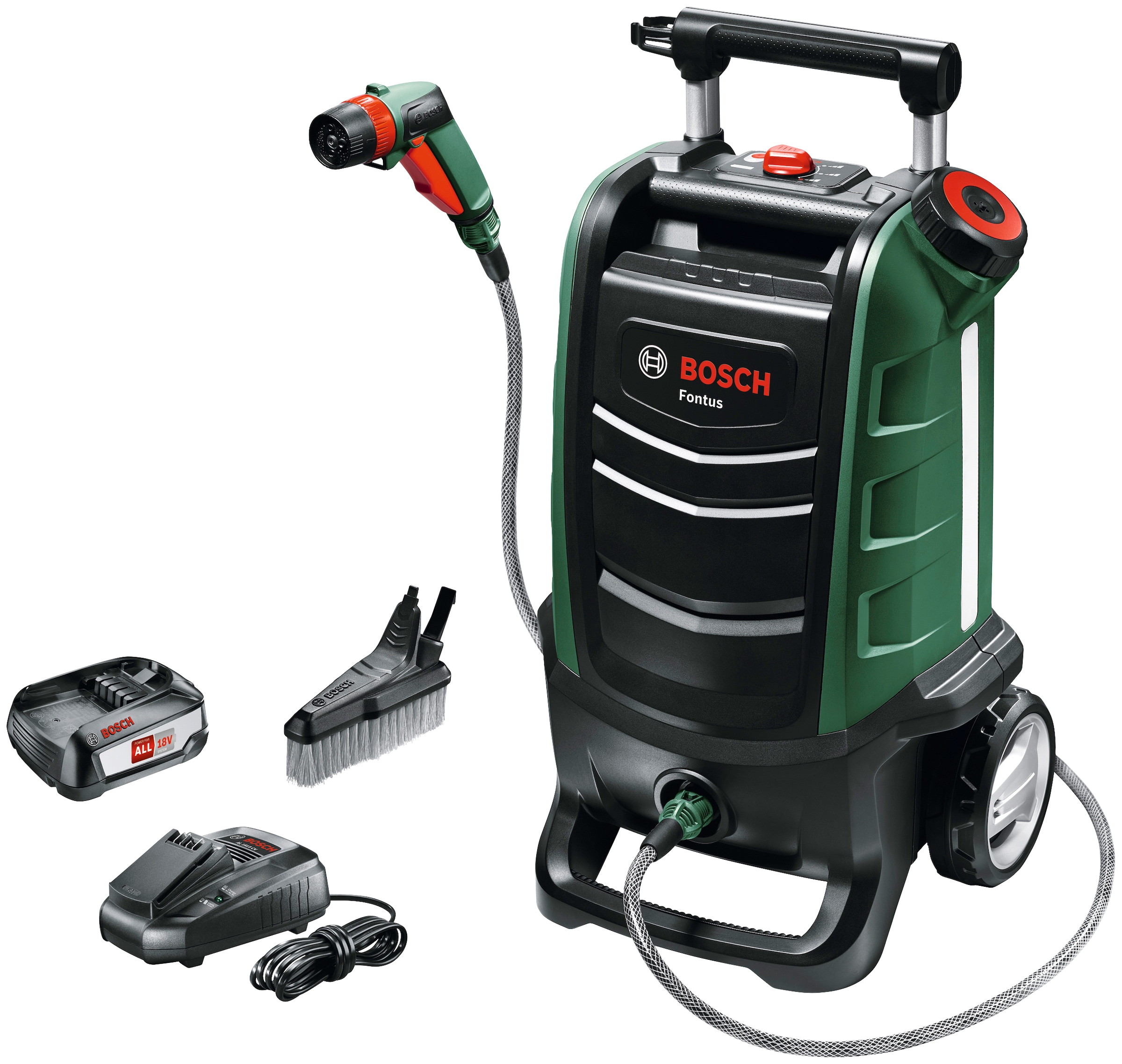 Bosch Home & Garden Akku-Druckreiniger »FONTUS«, mit Akku und Ladegerät kaufen