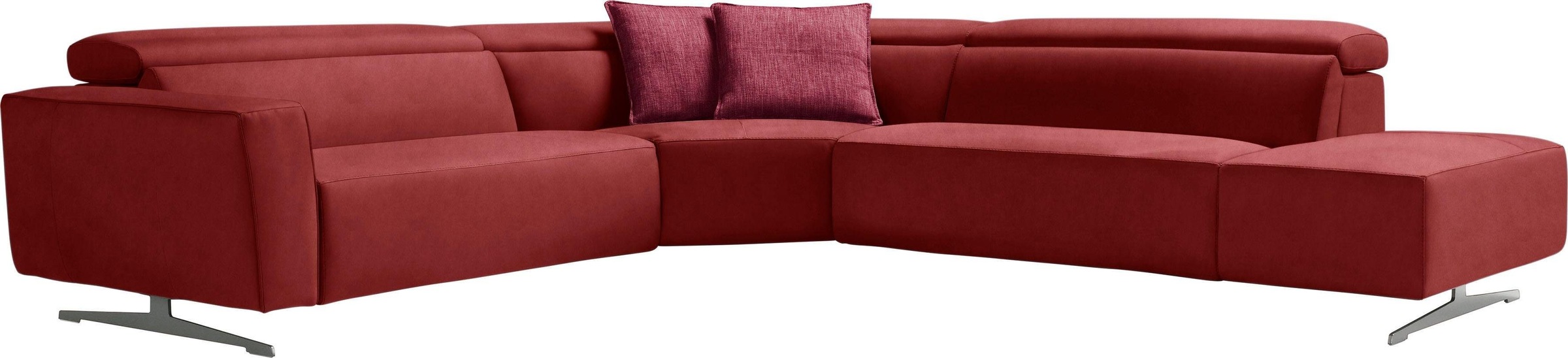 Egoitaliano Ecksofa "Stefanie-e, Designsofa der Extraklasse, bequem mit hoh günstig online kaufen