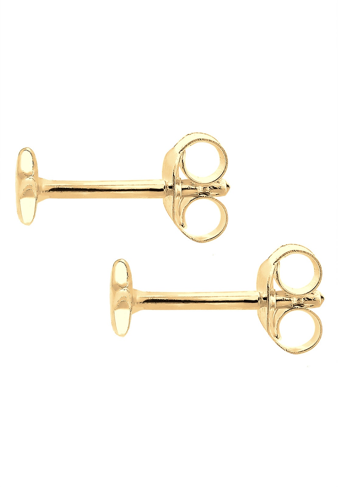 Elli Premium Paar Ohrstecker »Sterne Stern Astro Trend Star 585 Gelbgold«